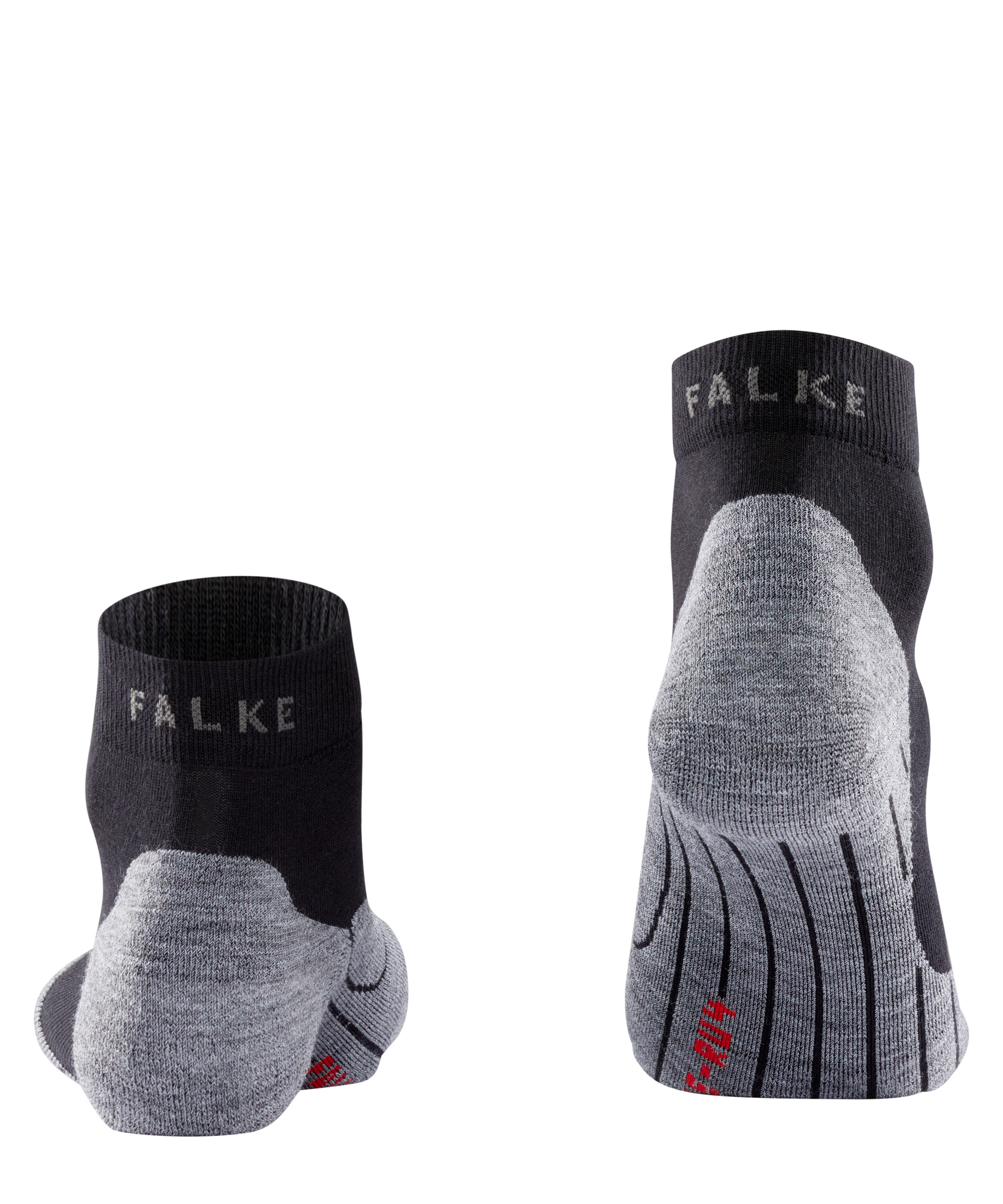 FALKE RU4 Short dames hardloopsokken, zwart (black-mix)