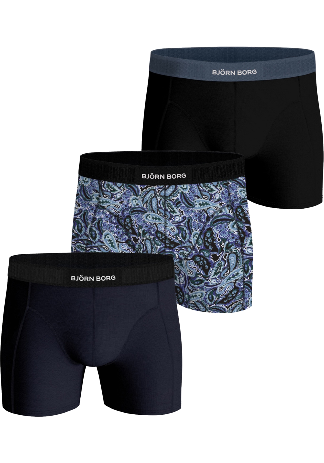 1-7321465558121-bjorn_borg_HR Bjorn Borg Cotton Stretch boxers, heren boxers normale lengte (3-pack), multicolor