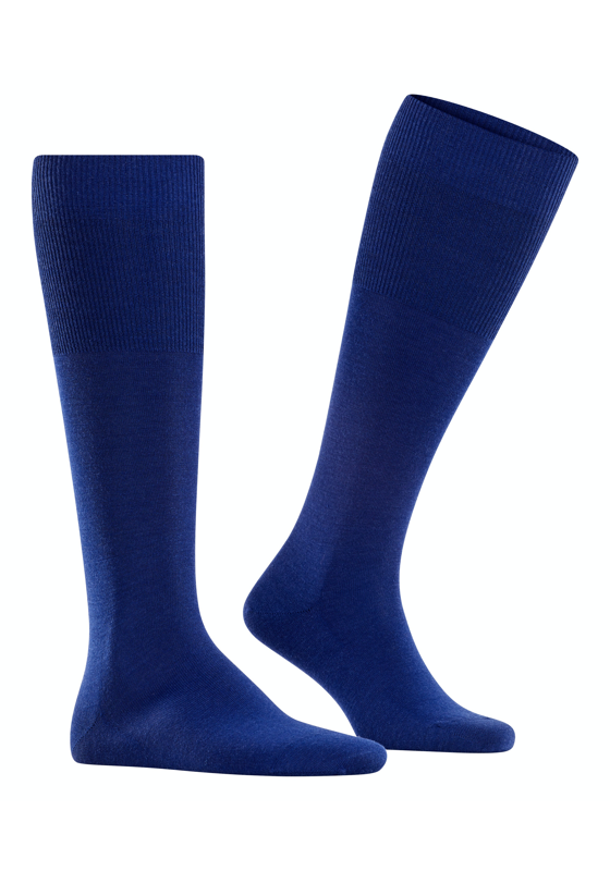 FALKE Airport heren kniekousen, blauw (royal blue) FALKE Airport heren kniekousen, blauw (royal blue)