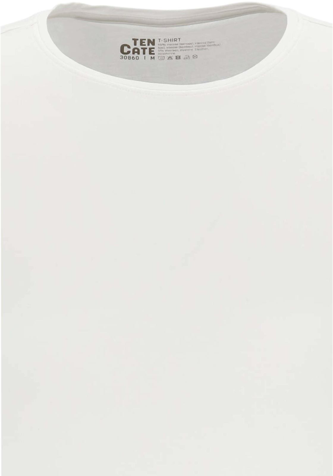 4-8711665623405-ten_cate-TCATE_TS_wit_30860001_detail_HR TEN CATE Basics men bamboo viscose T-shirt (1-pack), heren T-shirt O-hals, wit