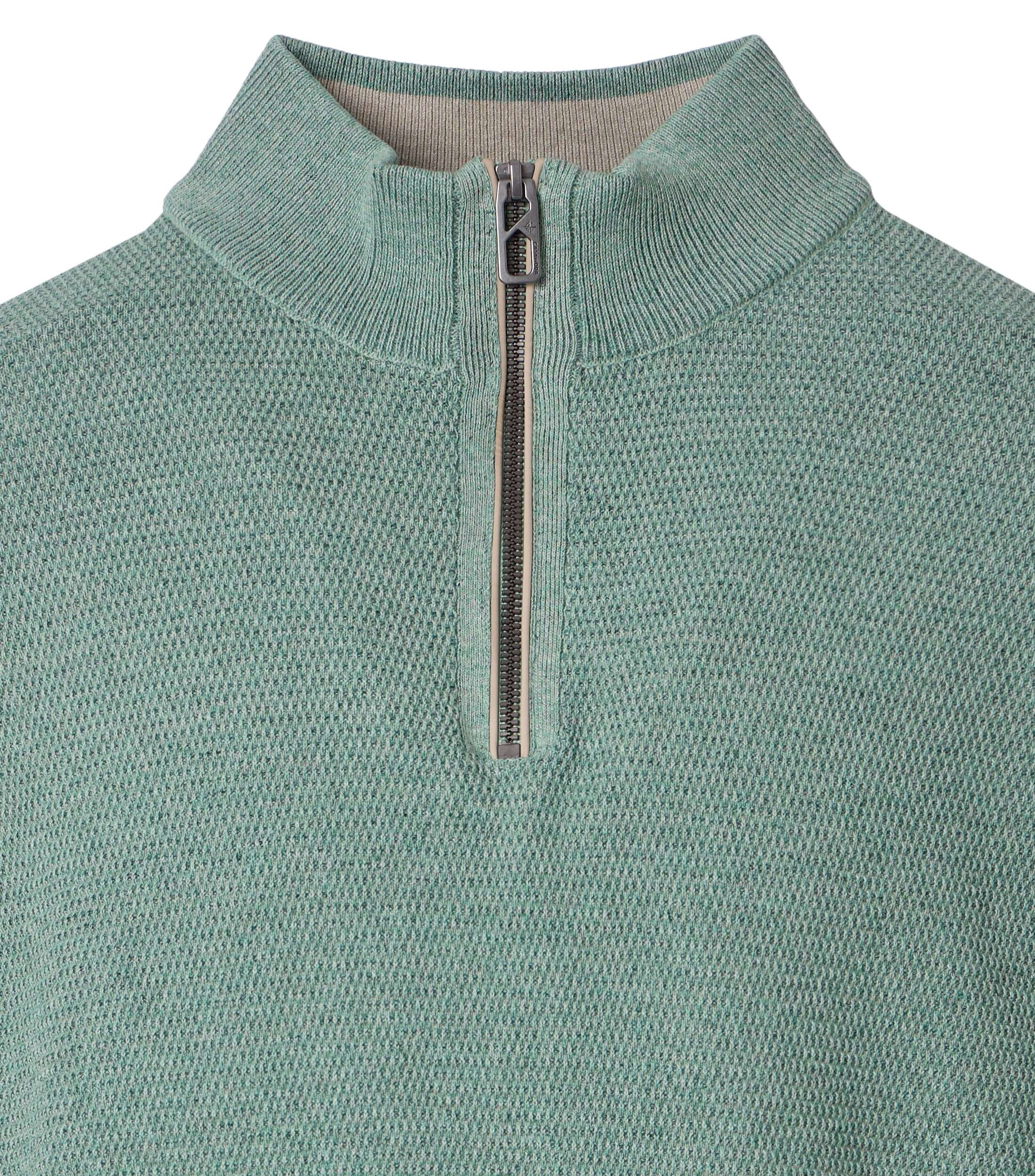 CASA MODA comfort fit schipperstrui, groen