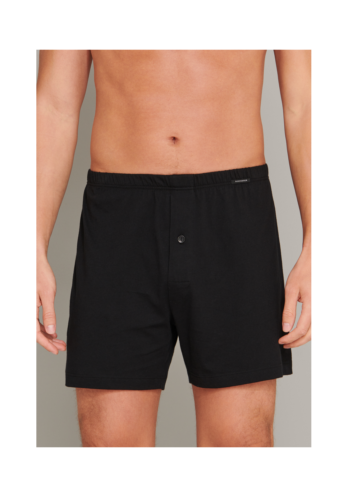 image_9_180930-000_3_1280x1280 SCHIESSER Boxershorts Multipack boxer (2-pack), heren boxershorts jersey zwart