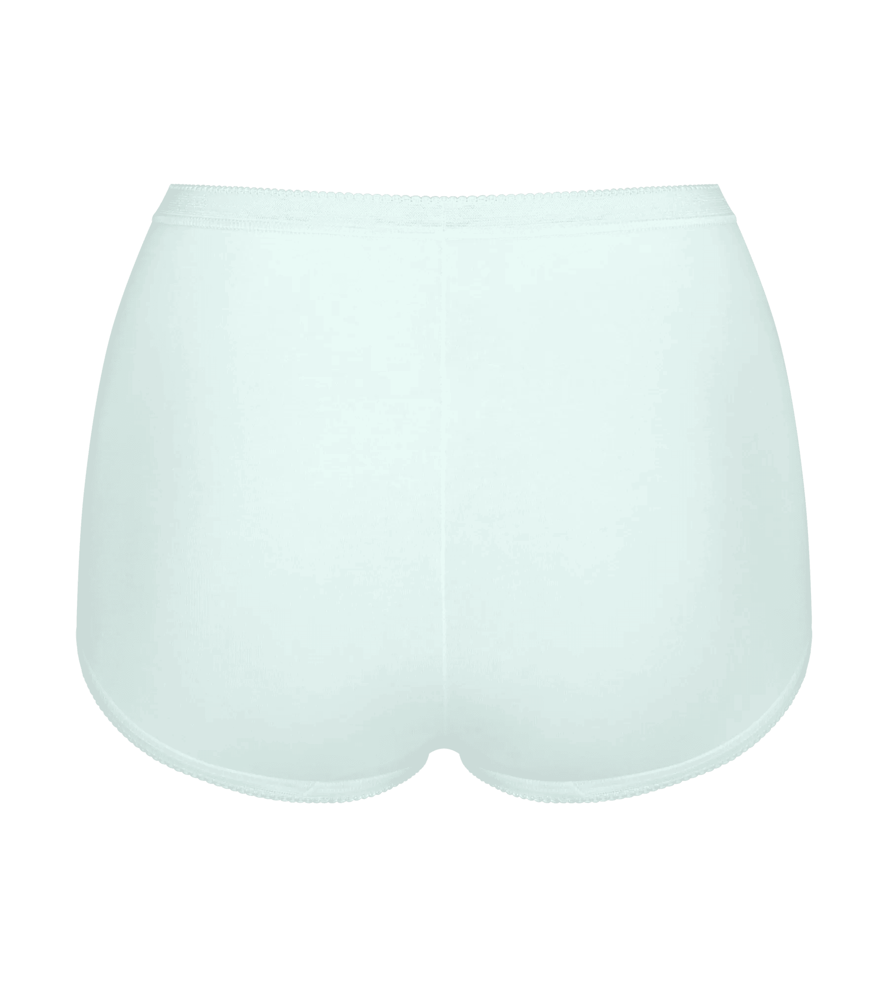 Sloggi Women Basic+ Maxi (4-pack), dames slip, wit, lichtblauw, lichtgroen en grijs