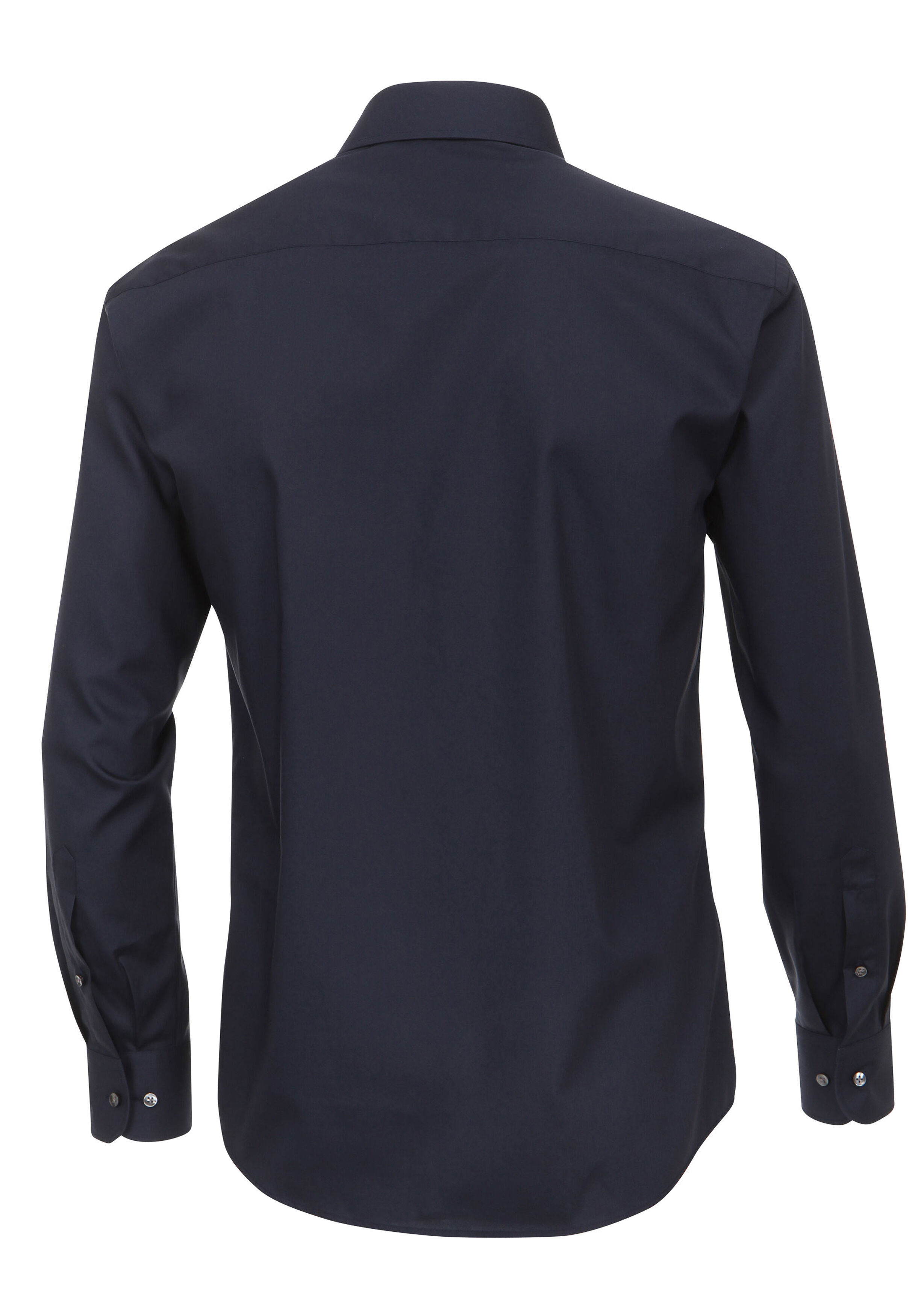 Redmond modern fit overhemd, nachtblauw    
