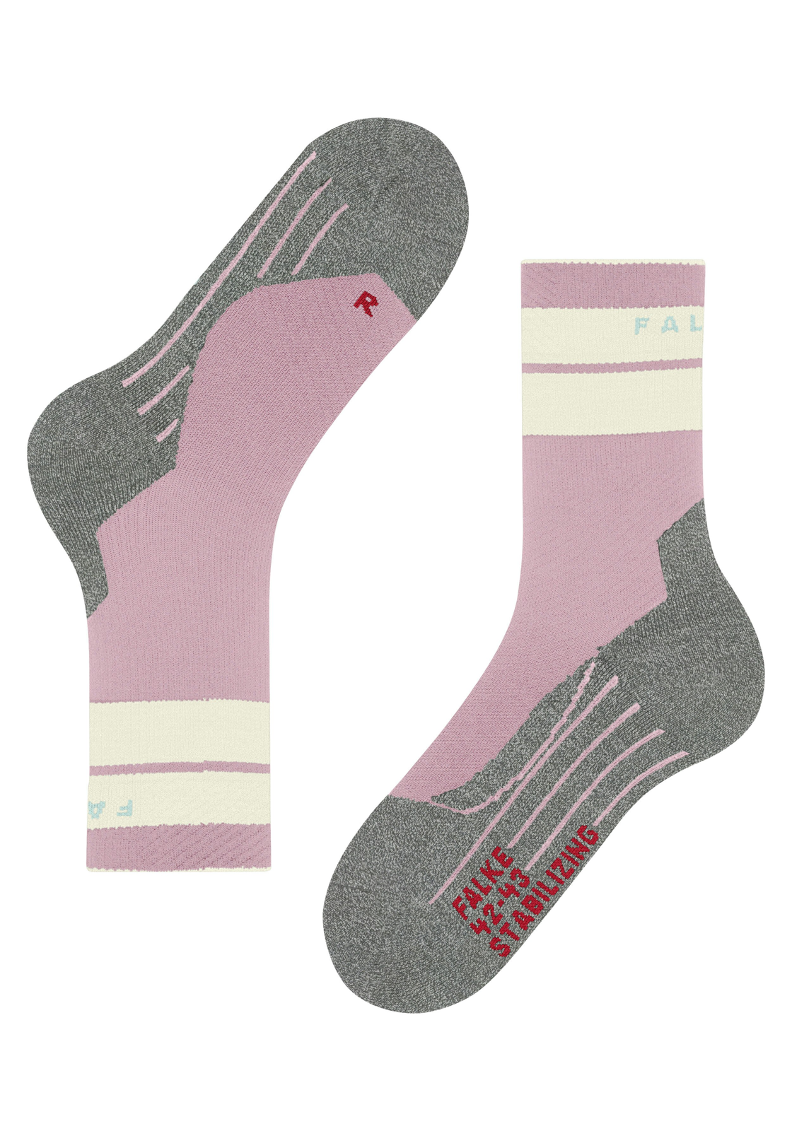 FALKE TK Compression Stabilizing dames trekking sokken, roze (thulit) FALKE TK Compression Stabilizing dames trekking sokken, roze (thulit)