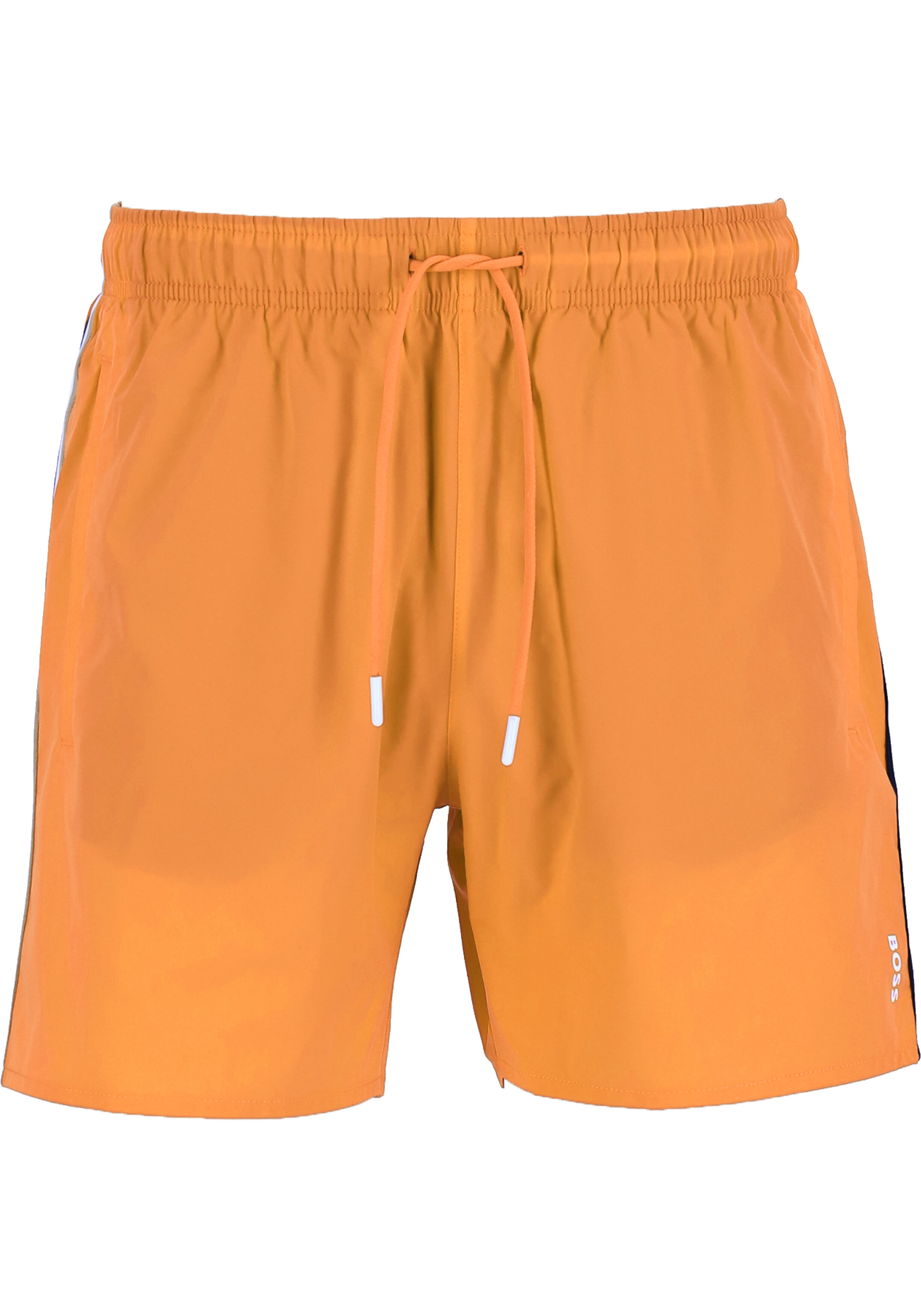 HUGO BOSS Iconic swim shorts, heren zwembroek, midden oranje