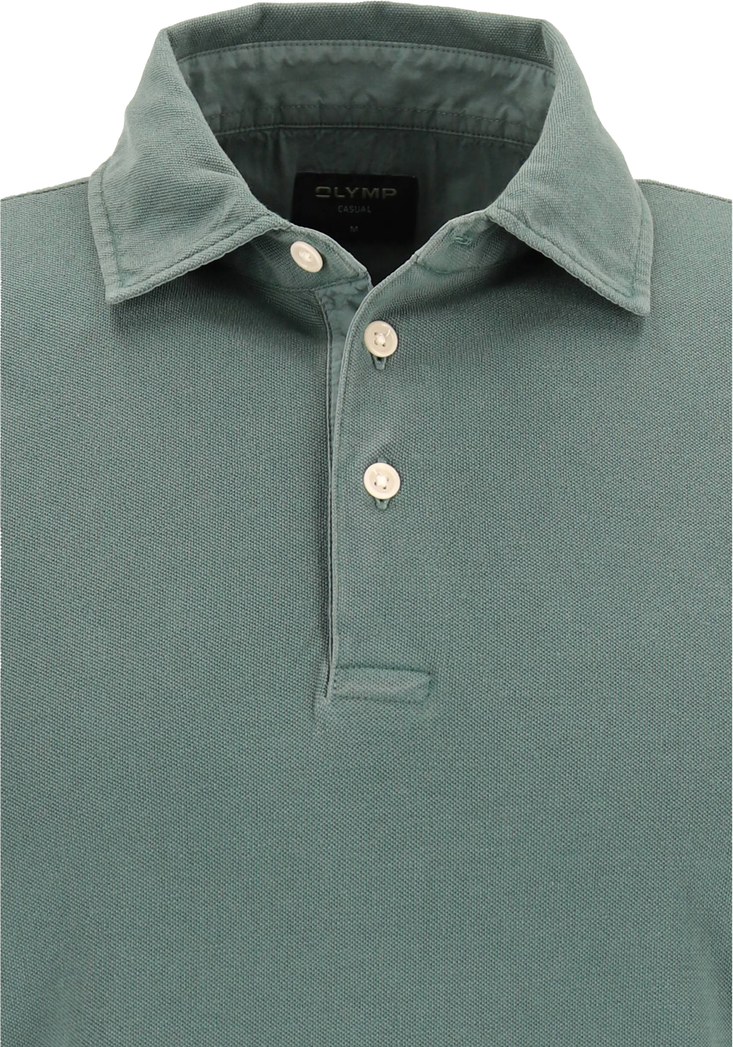 OLYMP Polo Casual, modern fit polo, turquoise