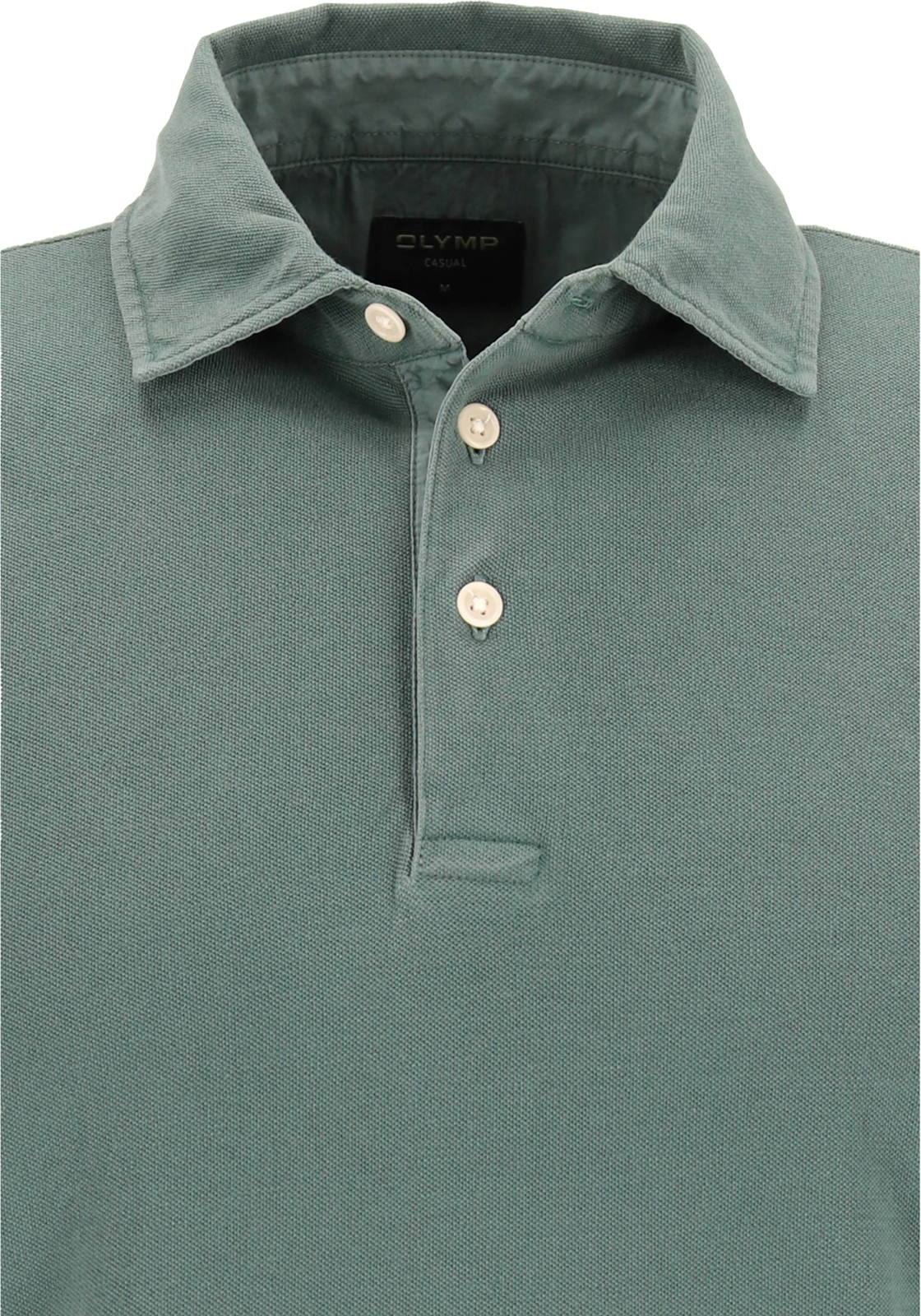 4-4066425719367-olymp-Olymp_PS_turquoise_54315243_detail_HR OLYMP Polo Casual, modern fit polo, turquoise