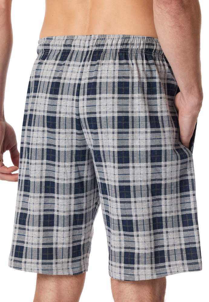 SCHIESSER Mix + Relax Short, heren korte pyjama- of loungebroek, multicolour dessin