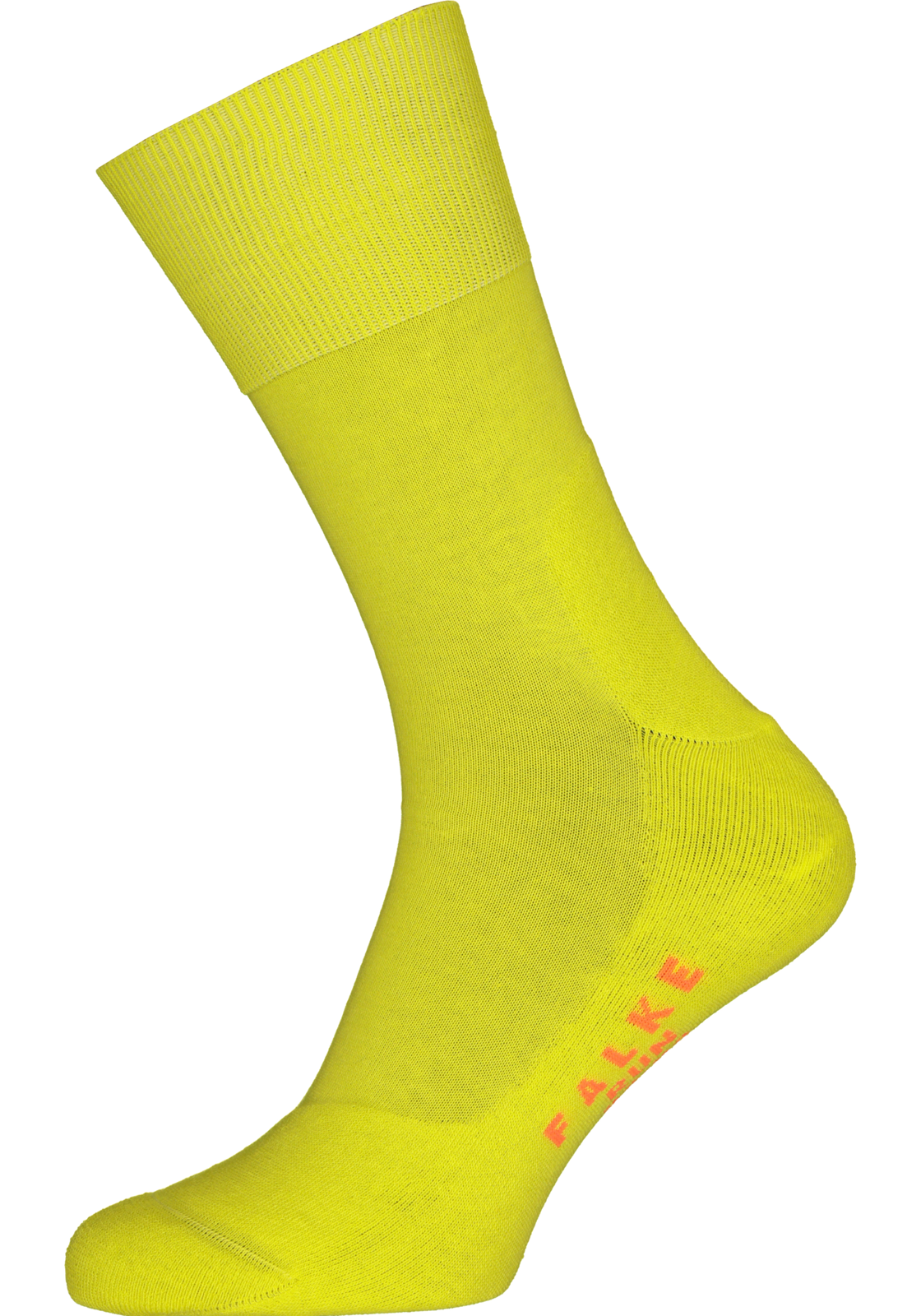 1-4004758996024_falke_sokken_1p_HR FALKE Run unisex sokken, geel (sulfur)