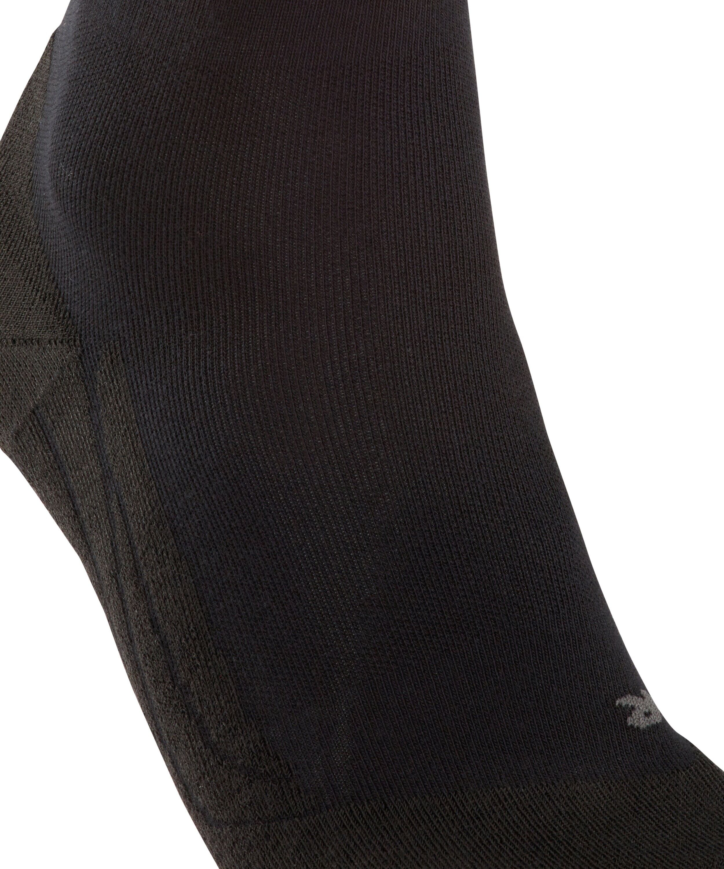 FALKE GO2 heren golf sokken, zwart (black)