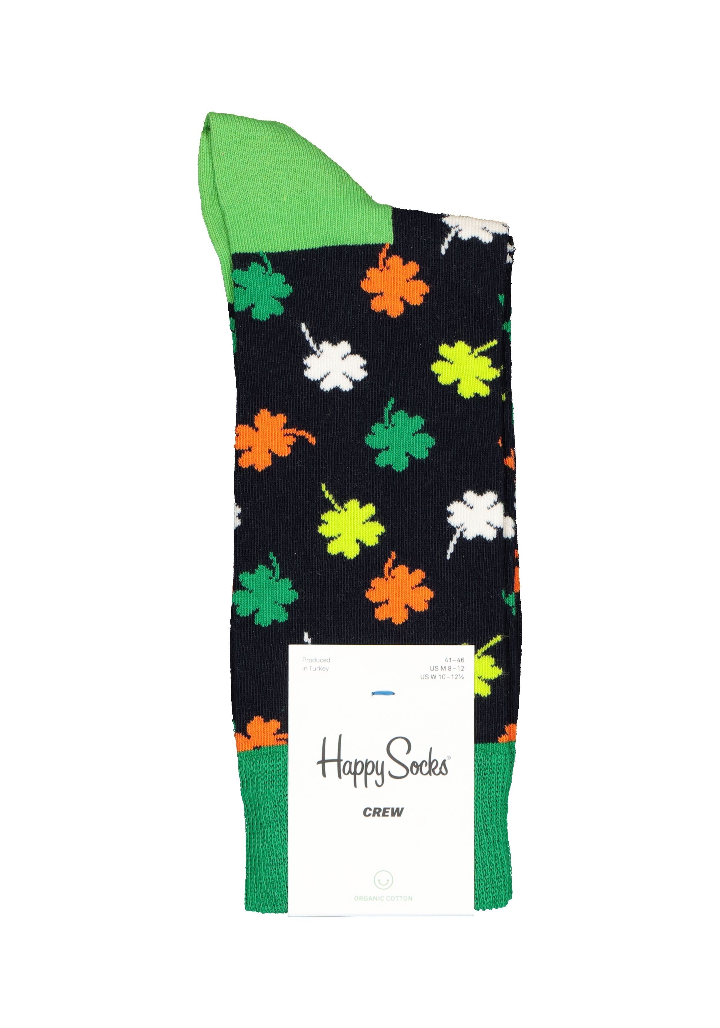 Happy Socks Luck Sock, blauw geluk in een sok