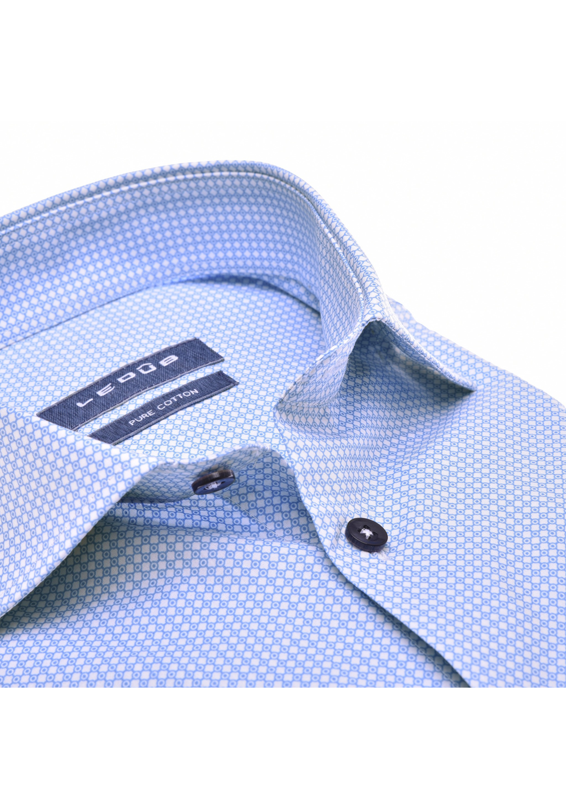 image_3_0142012_130-196-000_02jpgv1694144869bgcolor Ledub modern fit overhemd, mouwlengte 72 cm, popeline, lichtblauw dessin