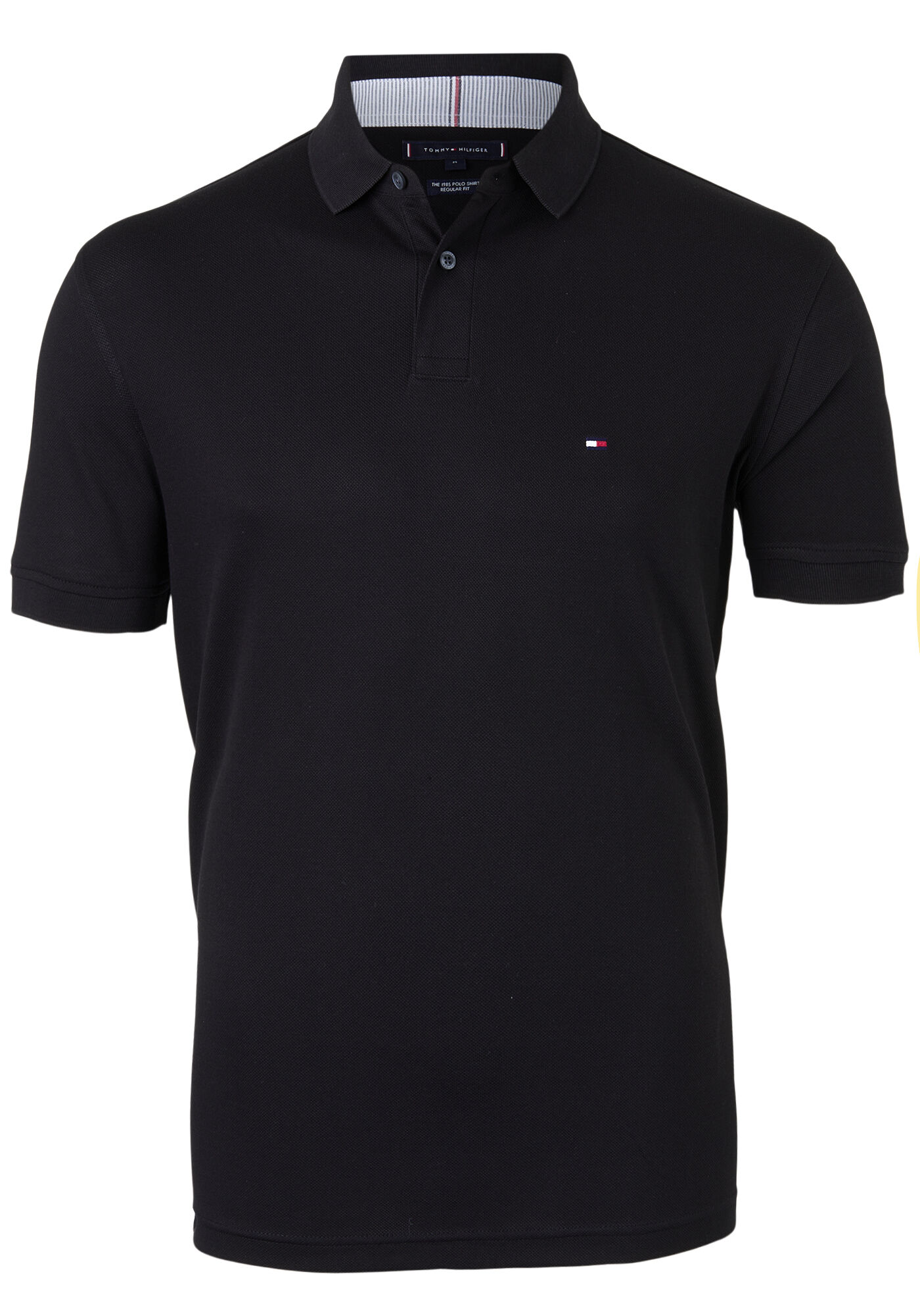 Tommy Hilfiger 1985 regular fit polo, zwart