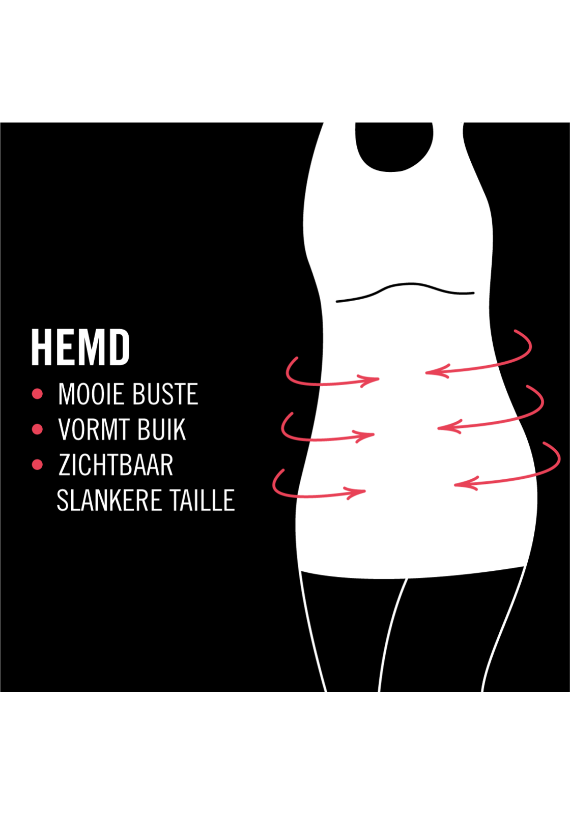 image_4_rj_shape_hmd_webshop_14 RJ Bodywear Pure Color Shape dames shape hemd (1-pack), nude