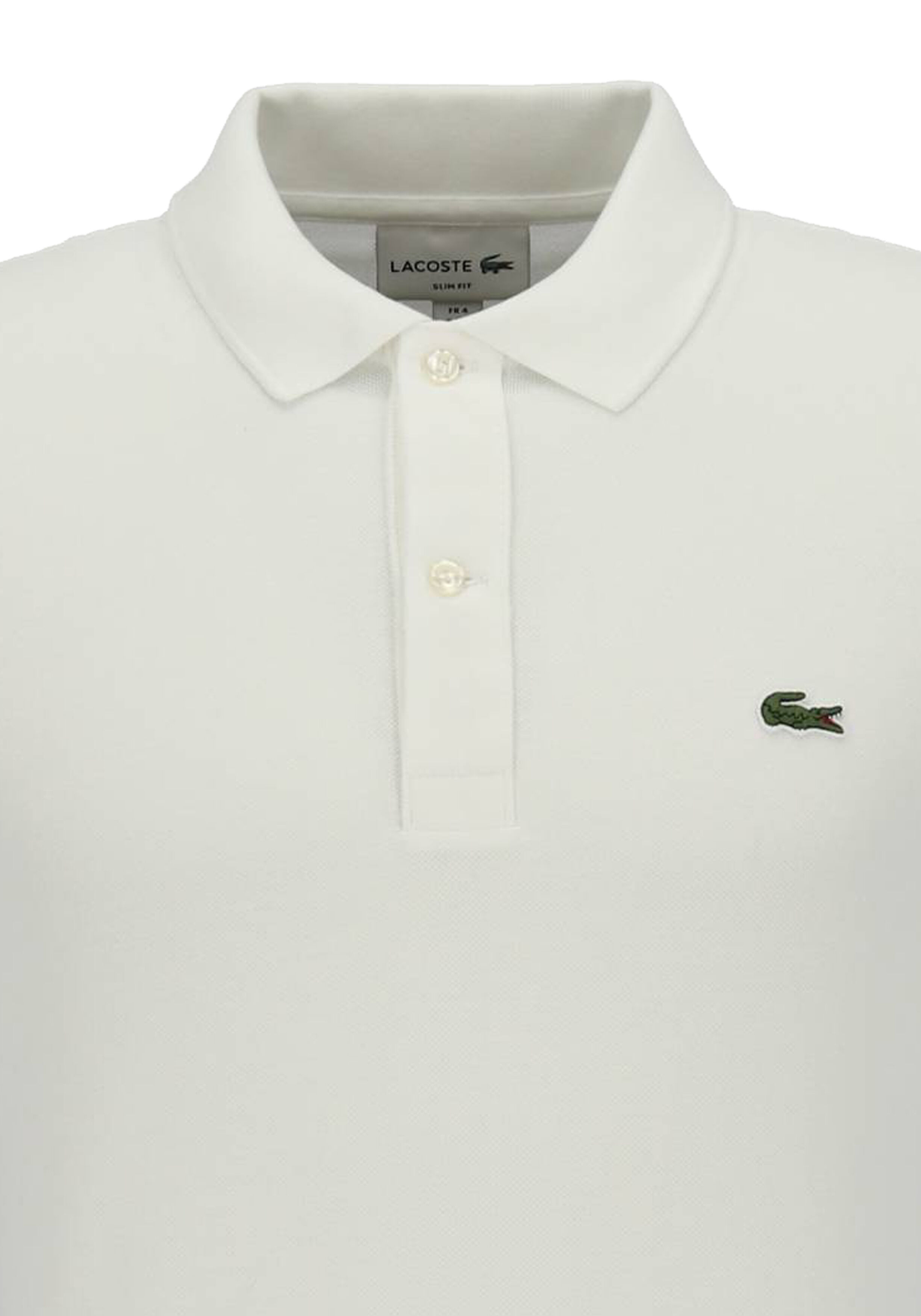 Lacoste Slim Fit polo, wit