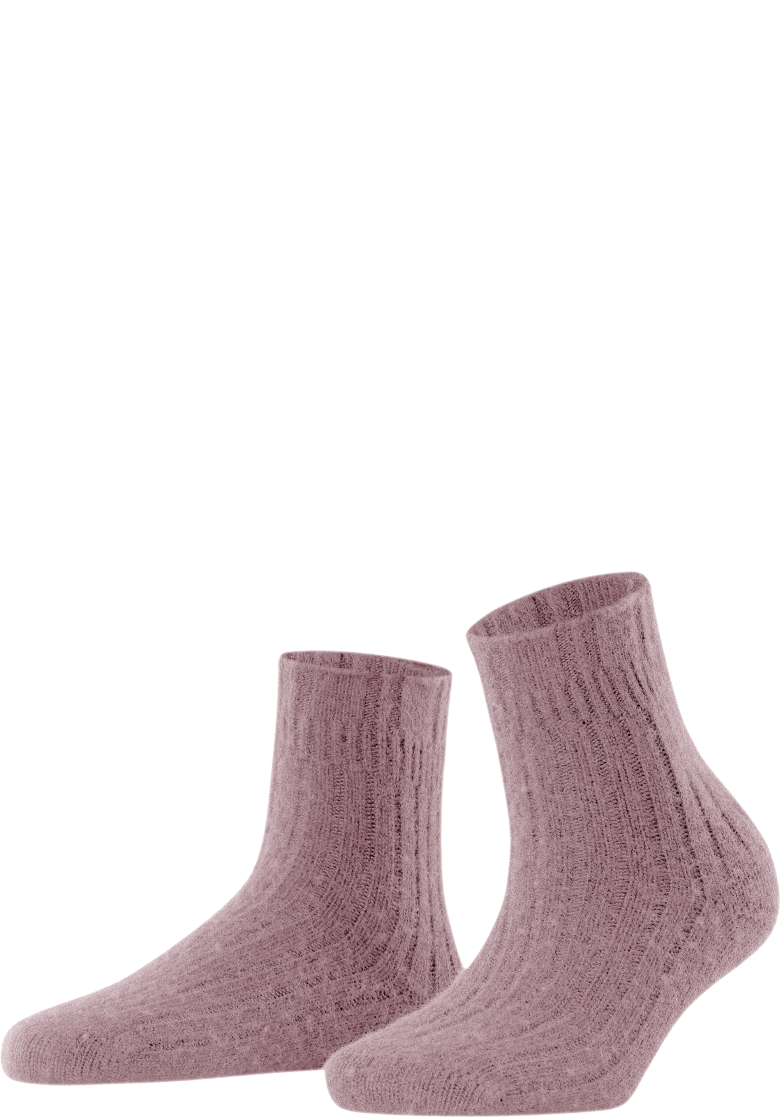 FALKE Bedsock Rib damessokken, mauve (brick) FALKE Bedsock Rib damessokken, mauve (brick)