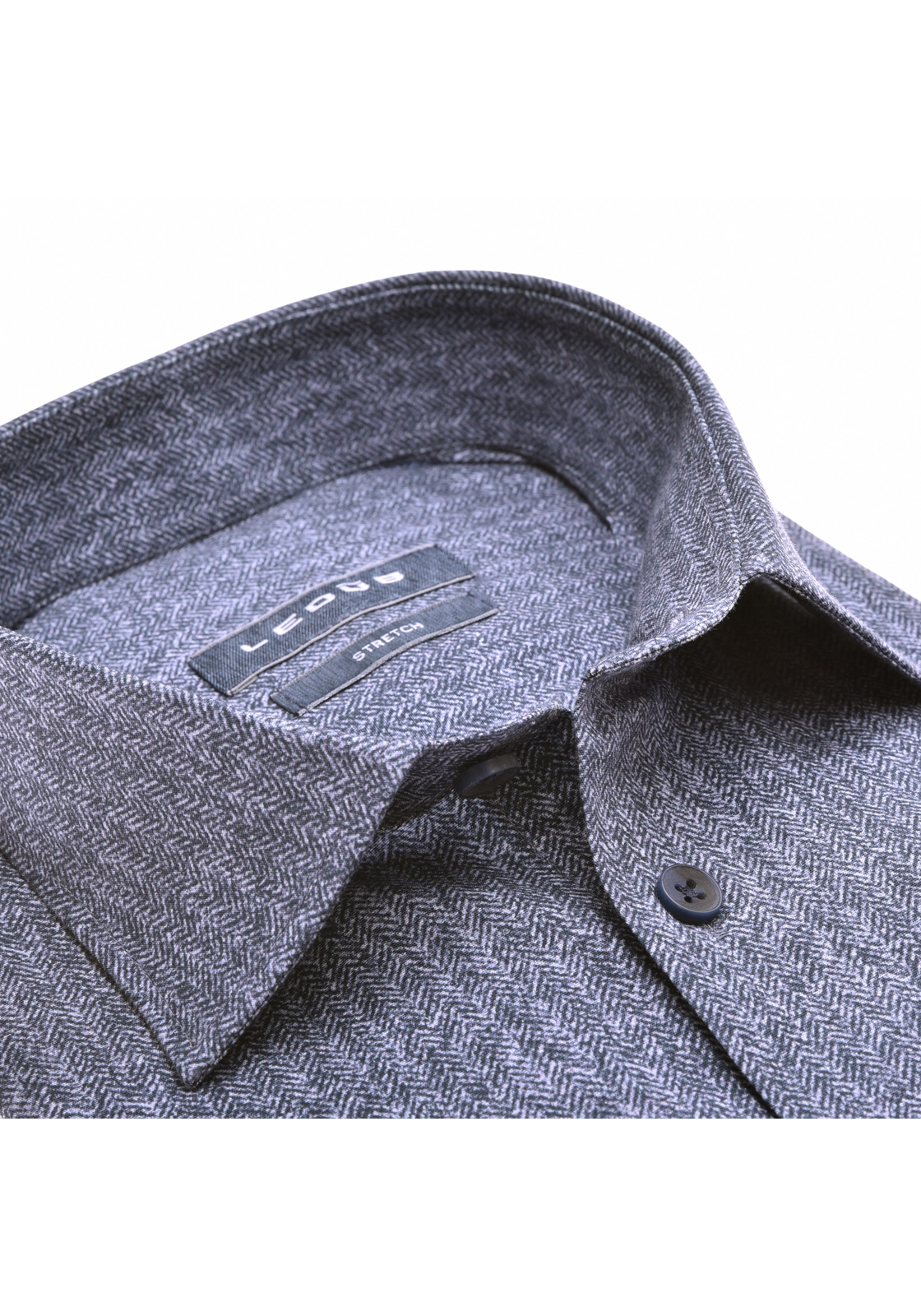 image_3_0142041_180-000-000_02jpgv1694144869bgcolor Ledub modern fit overhemd, mouwlengte 72 cm, popeline, donkerblauw dessin