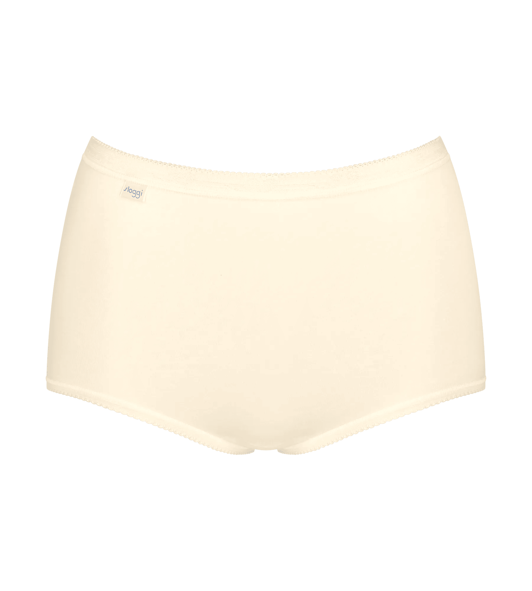 Sloggi Women Basic+ Maxi (4-pack), dames slip, offwhite met 3 tinten roze