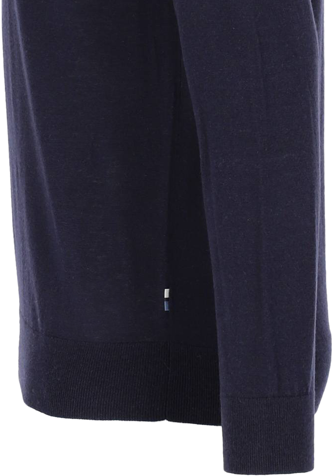 OLYMP Level 5 body fit trui wol met zijde, V-hals, marine blauw OLYMP Level 5 body fit trui wol met zijde, V-hals, marine blauw