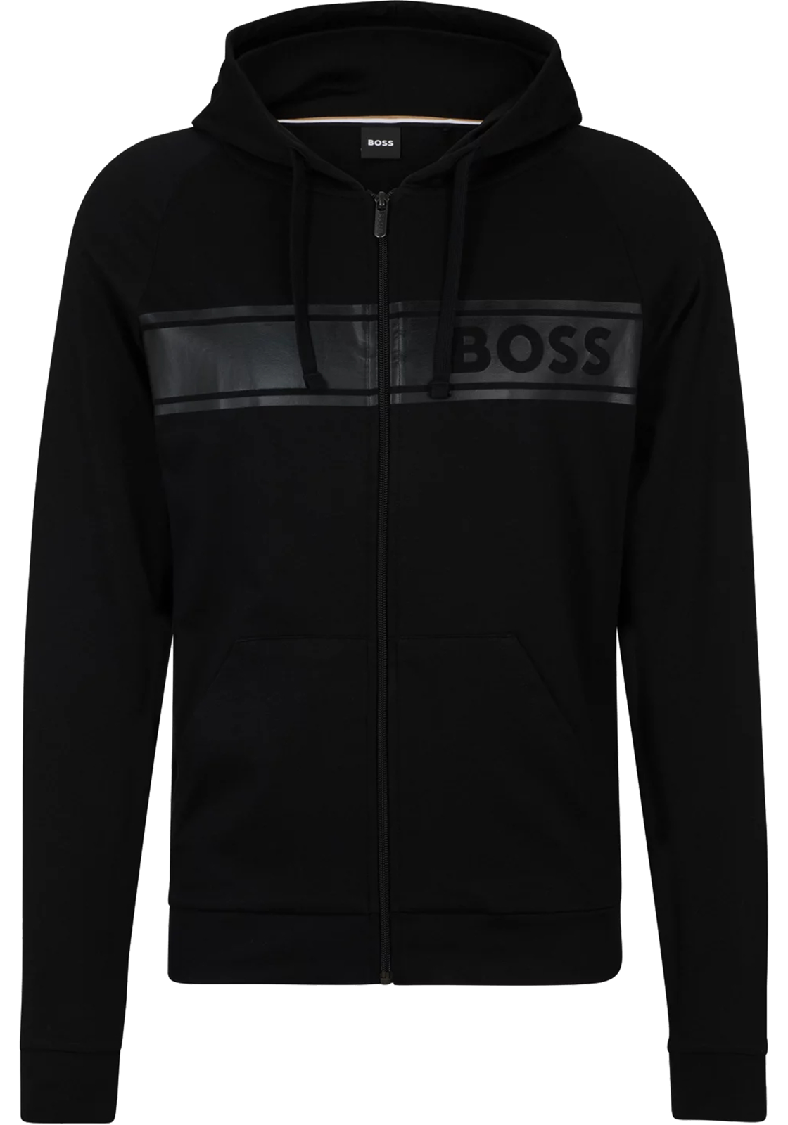 1-4063541177293-hugo_boss-trui_HR BOSS Authentic hoodie, heren lounge trui met capuchon, zwart