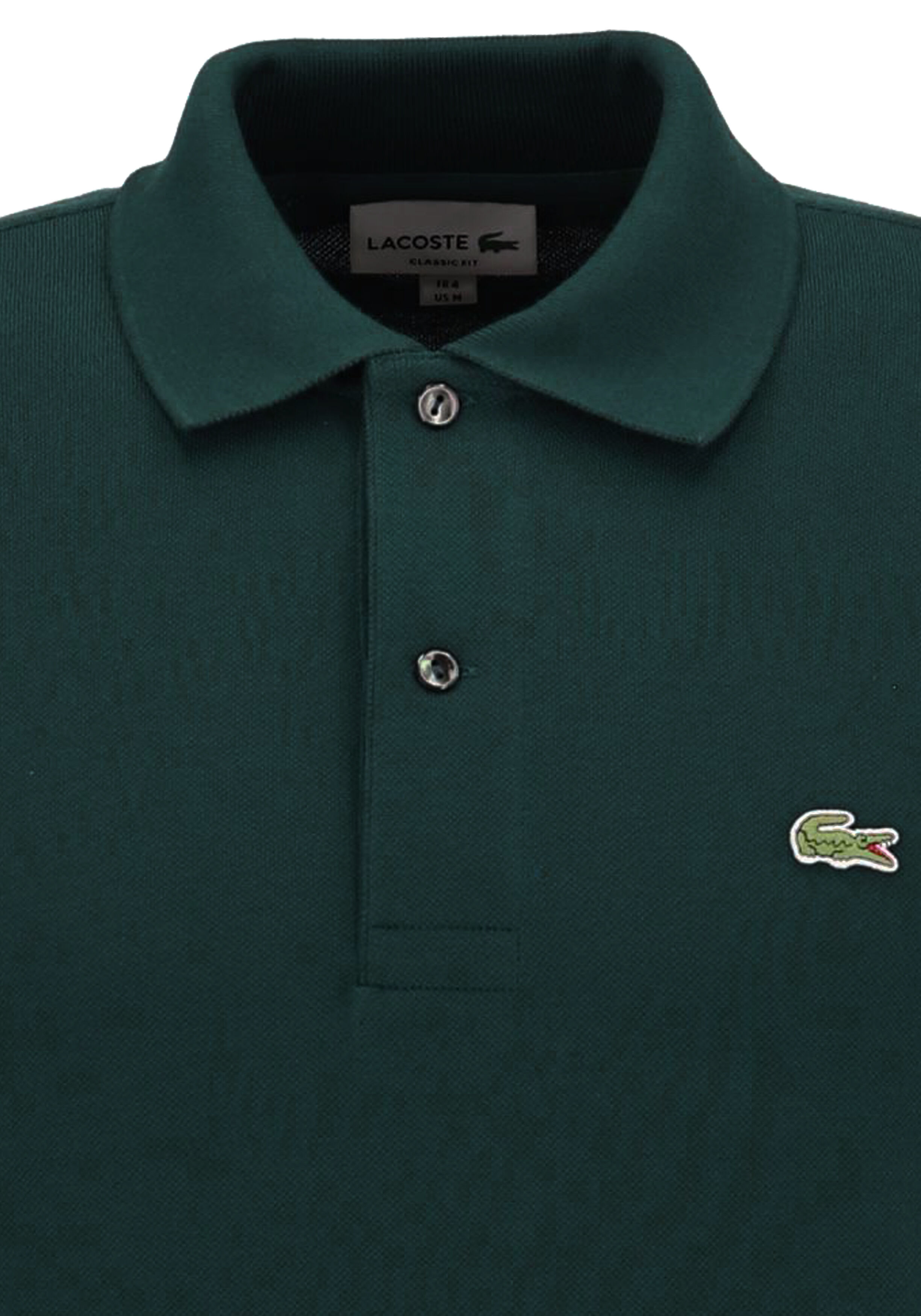 Lacoste Classic Fit polo, lindegroen
