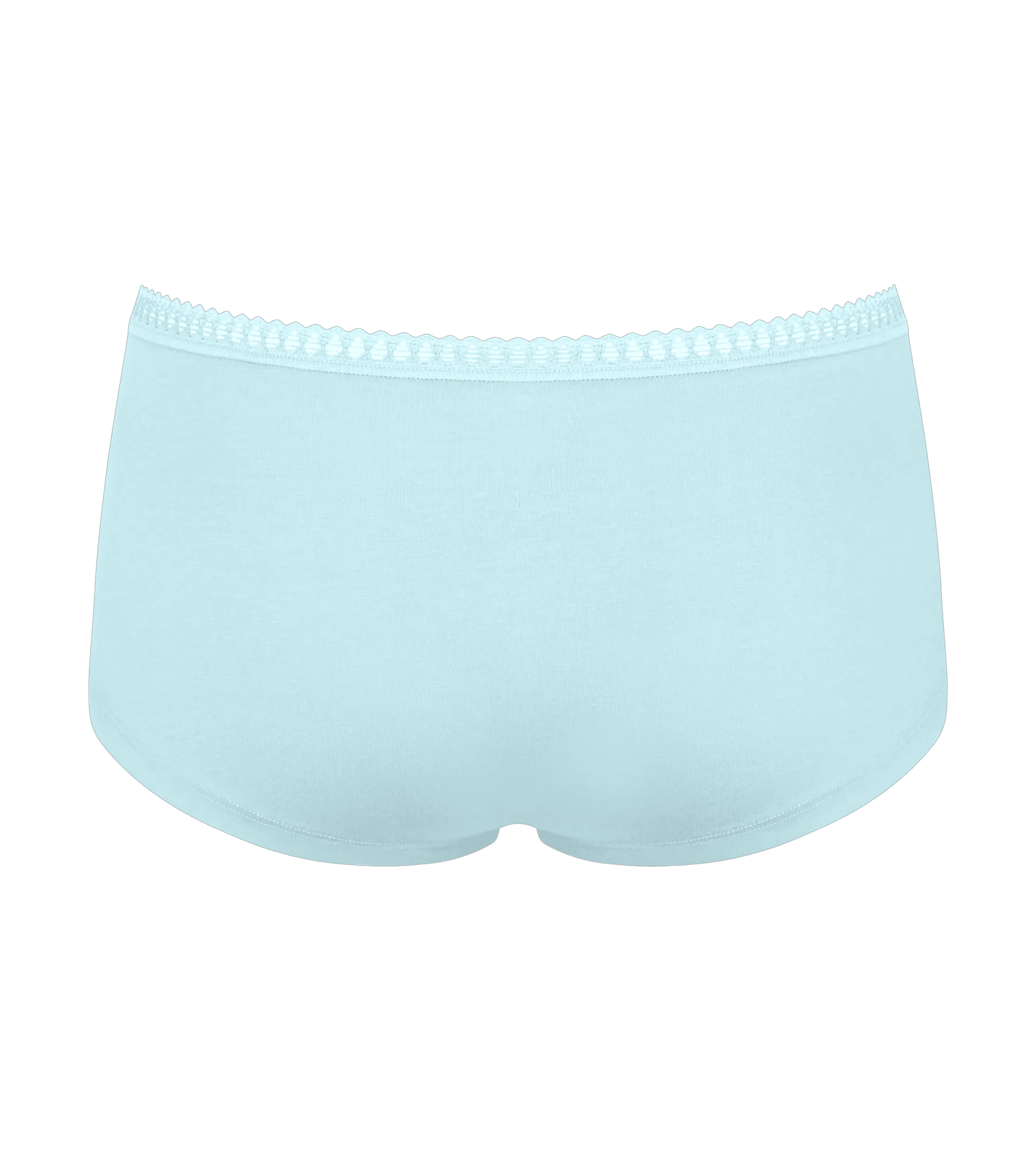Sloggi Women GO Crush Short (3-pack), dames boxer, lichtblauw, kobaltblauw en blauw, wit en geel gestreept