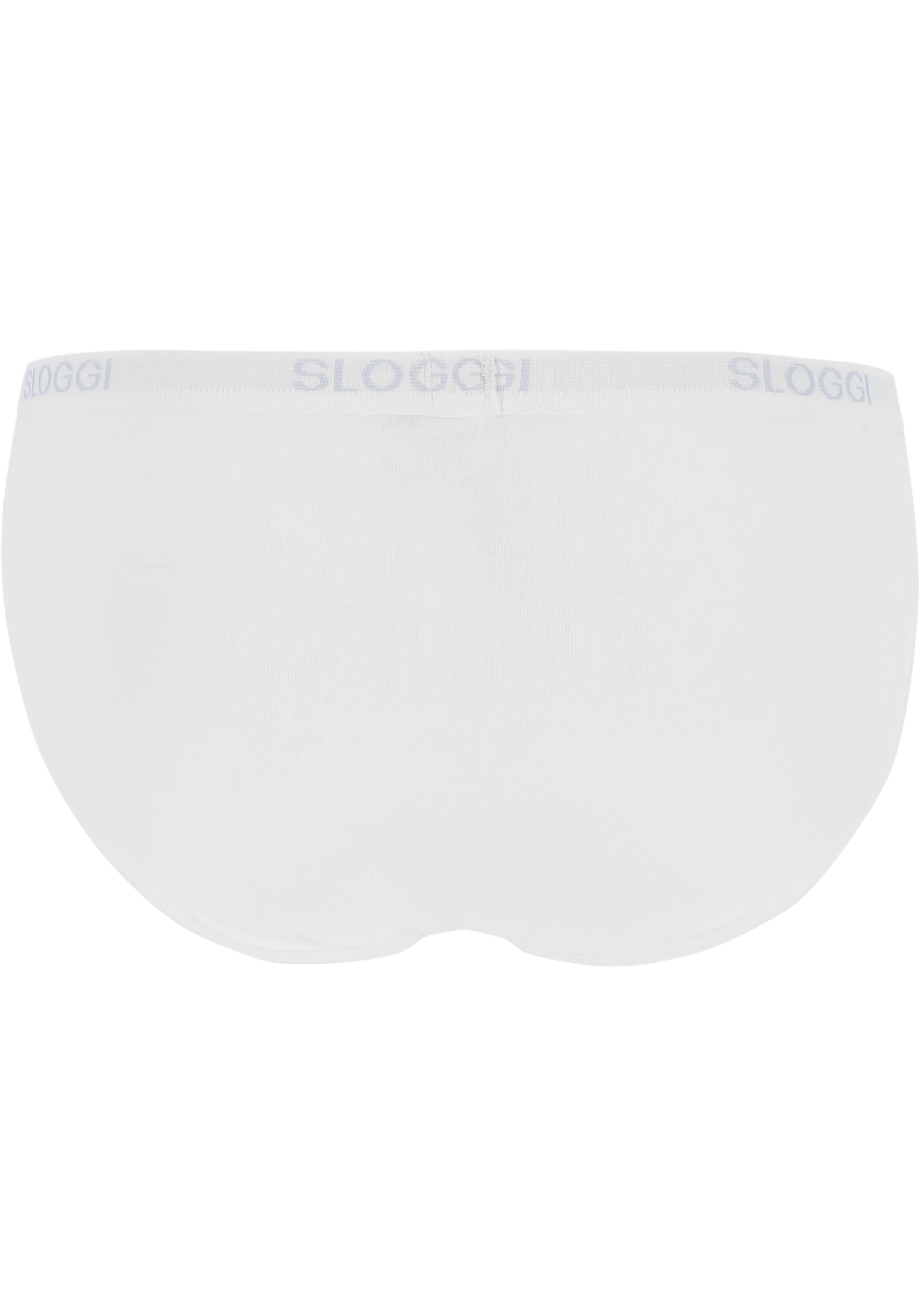 Sloggi Men Basic Mini, heren slips (2-pack), wit