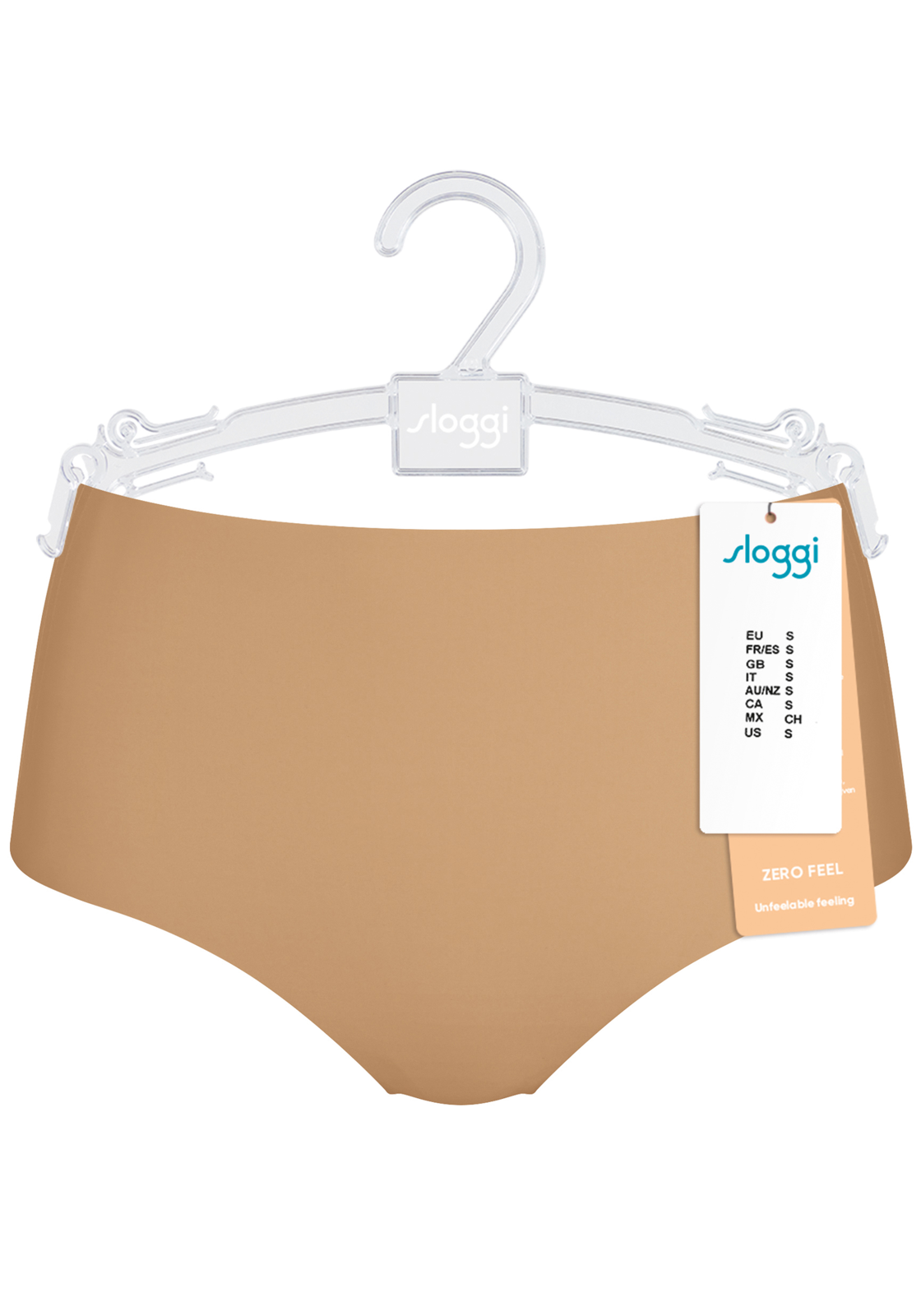 6-7613129967449-sloggi-zero-feel-maxi-1p_HR Sloggi Women ZERO Feel Maxi EX, onzichtbare hoge dames slip, huidskleur