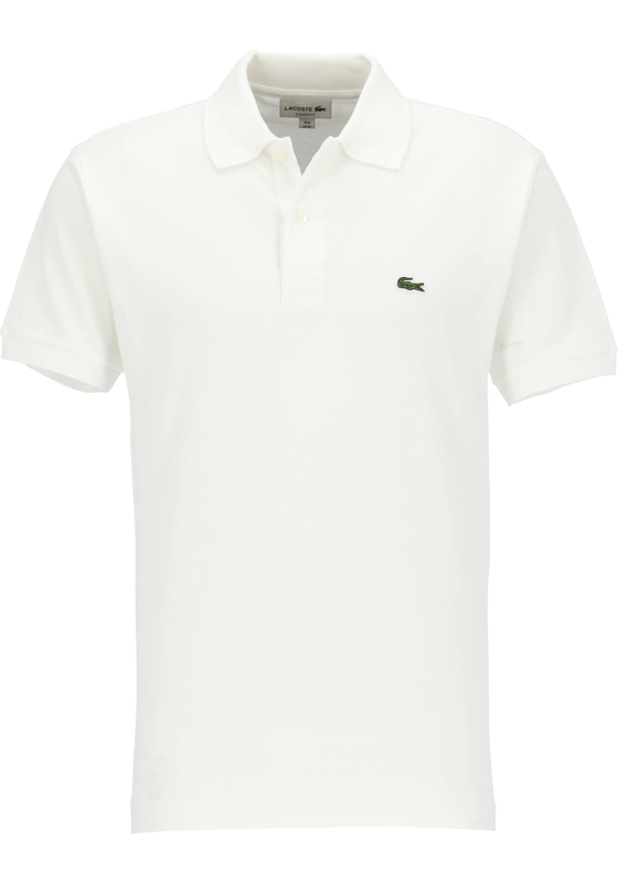 Lacoste Classic Fit polo, wit Lacoste Classic Fit polo, wit