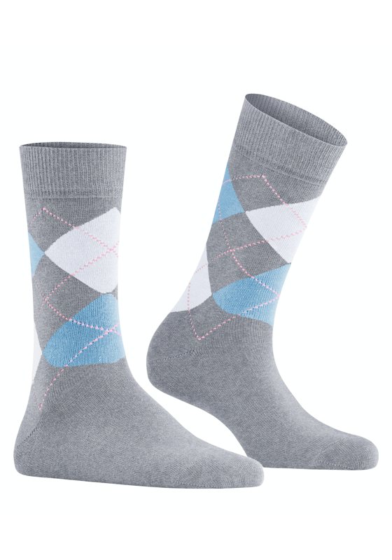 Burlington Queen damessokken, blauw (arctic mel.) Burlington Queen damessokken, blauw (arctic mel.)
