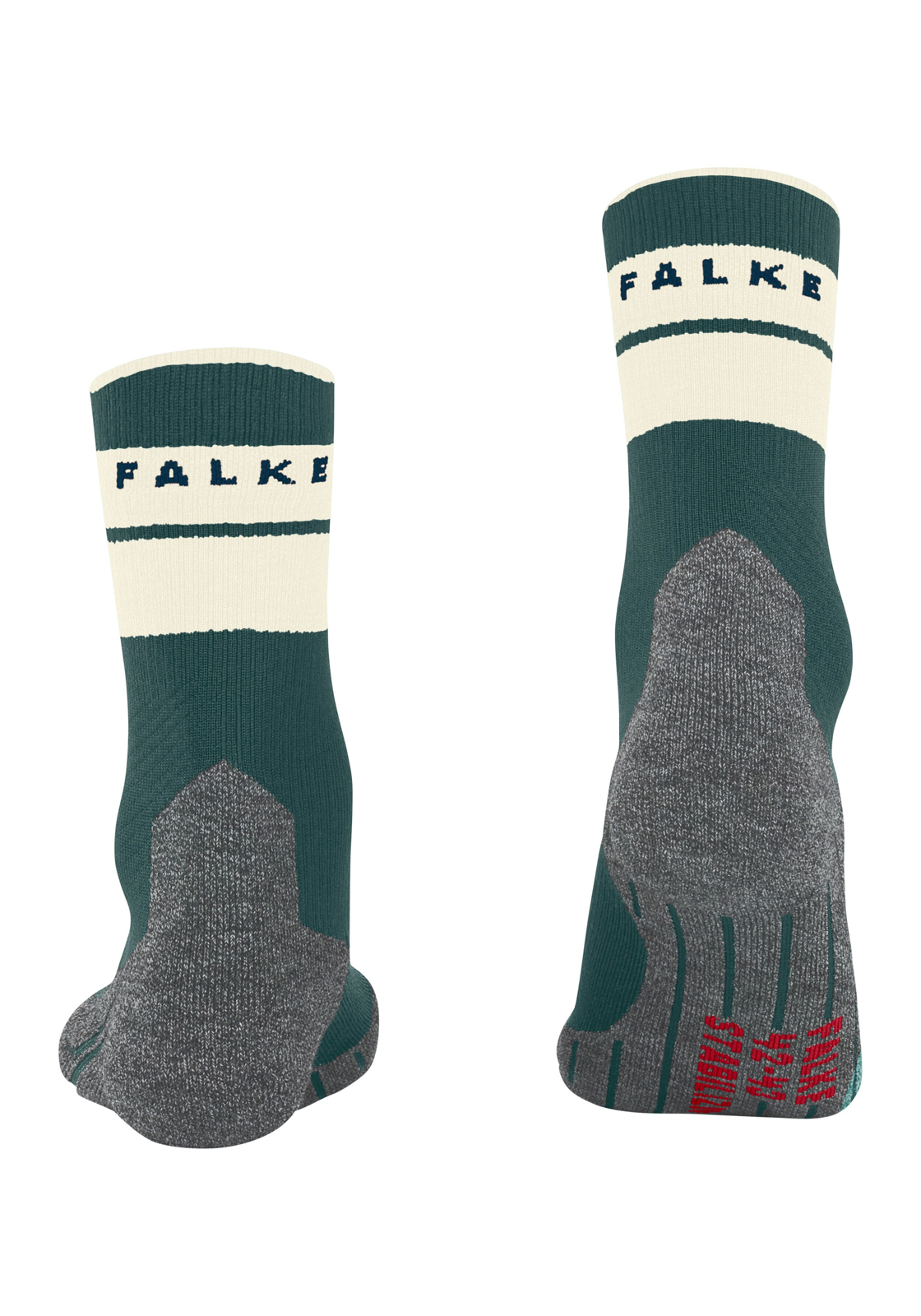 FALKE TK Compression Stabilizing heren trekking sokken, petrol (peacock) FALKE TK Compression Stabilizing heren trekking sokken, petrol (peacock)
