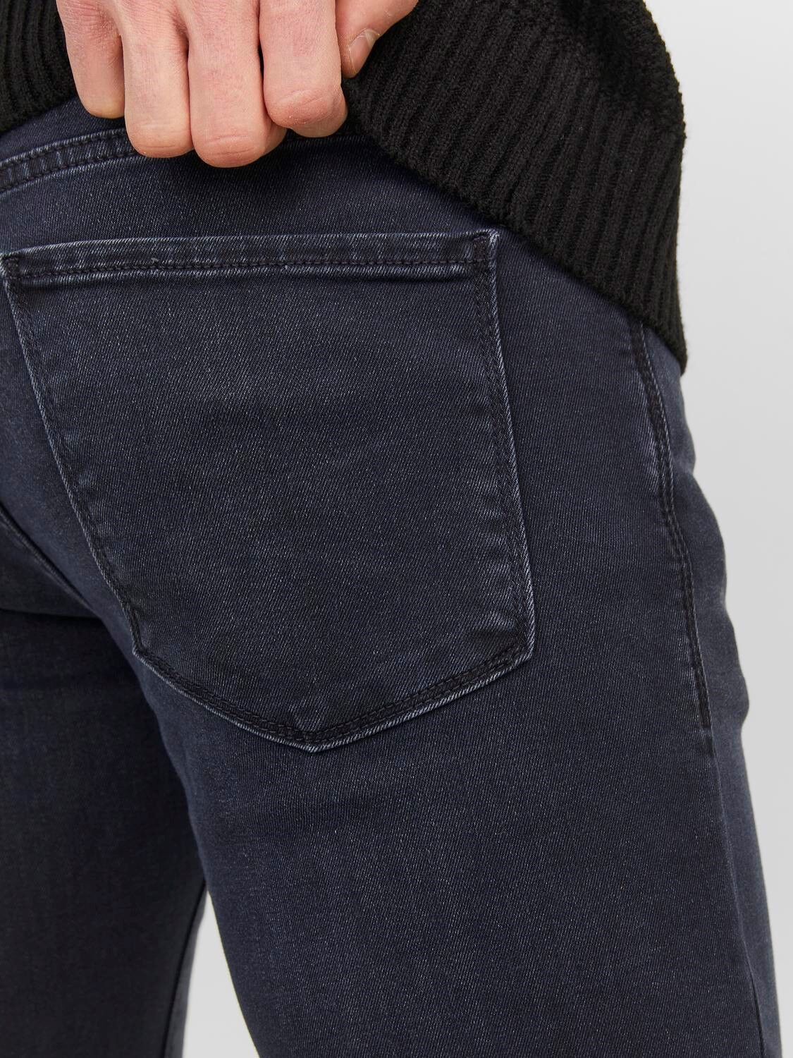 JACK & JONES Glenn Felix loose fit, heren jeans, denimblauw