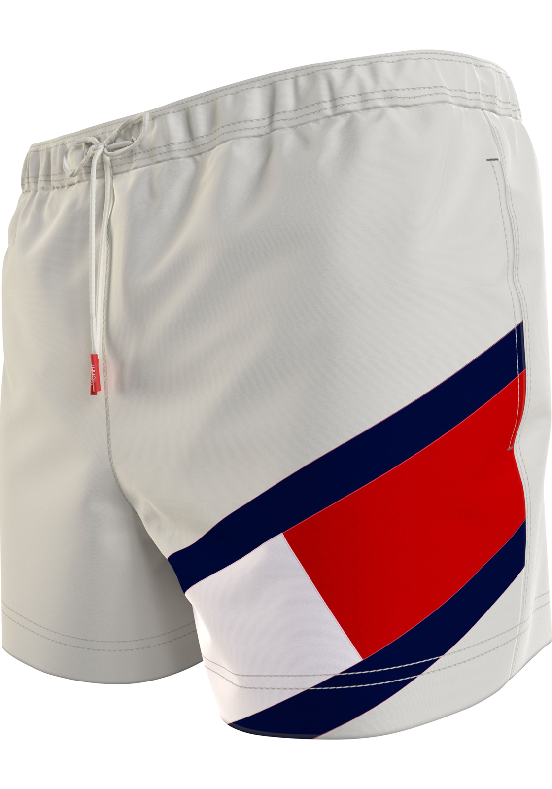1-8720646360598-tommy_hilfiger-zwembroek_HR Tommy Hilfiger Medium Drawstring swimshort, heren zwembroek, wit