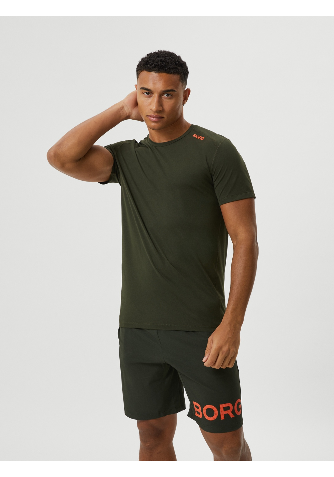image_2_10002176_GN002_1 Bjorn Borg athletic T-shirt, donkergroen