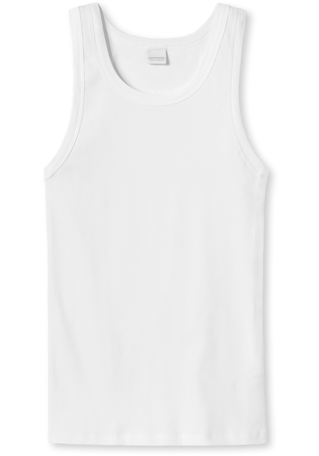 1-4007062944460-schiesser-retro_rib-singlet-1p_HR SCHIESSER Retro Rib singlet (1-pack), dubbelrib, wit