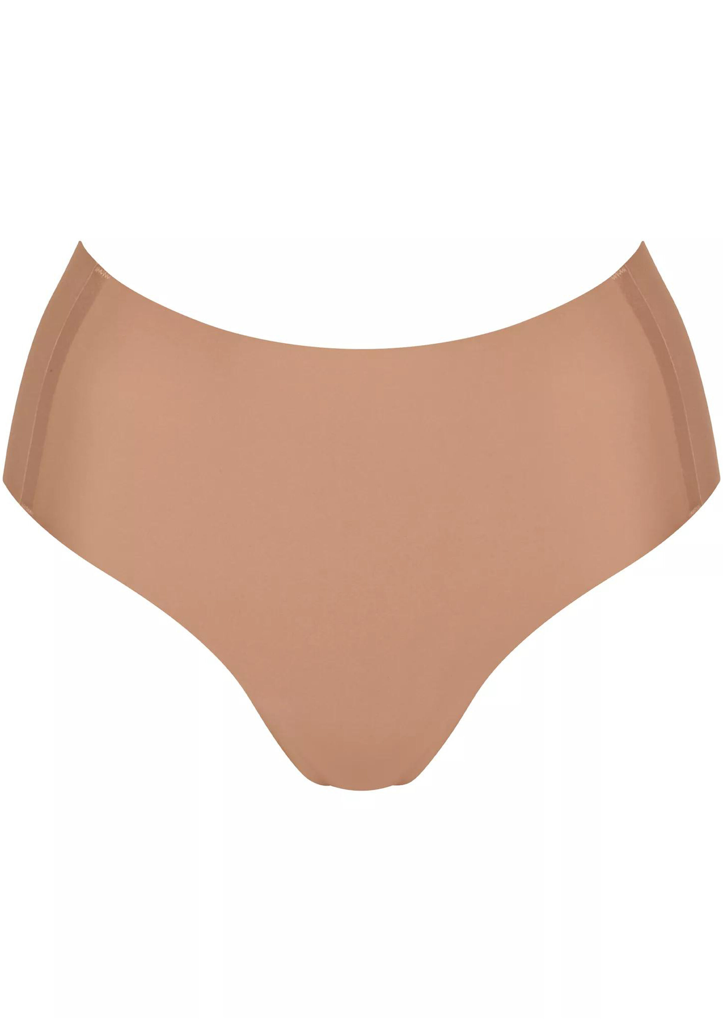 Sloggi Women ZERO Feel 2.0 High waist (1-pack), dames slip, lichtbruin