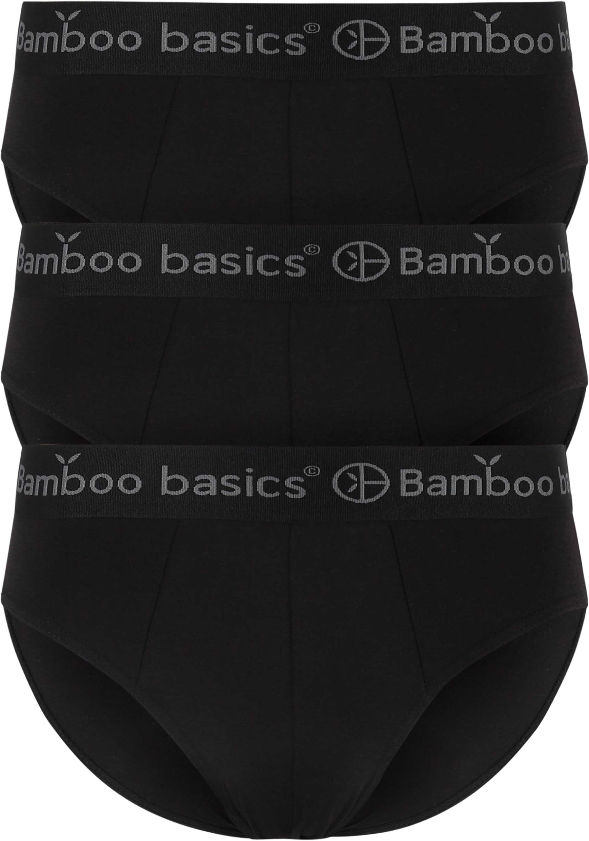 Bamboo Basics James slips (3-pack), heren slip, zwart