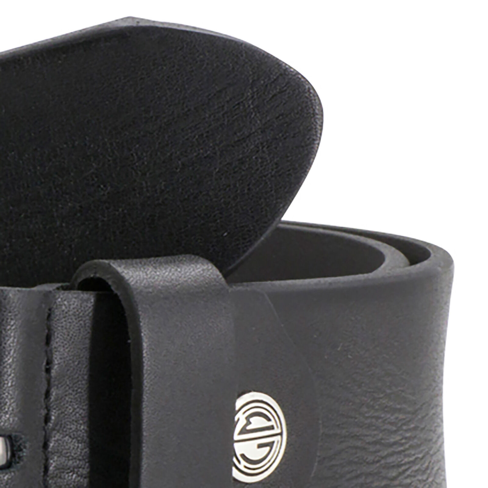 LINDENMANN leren heren riem, zwart