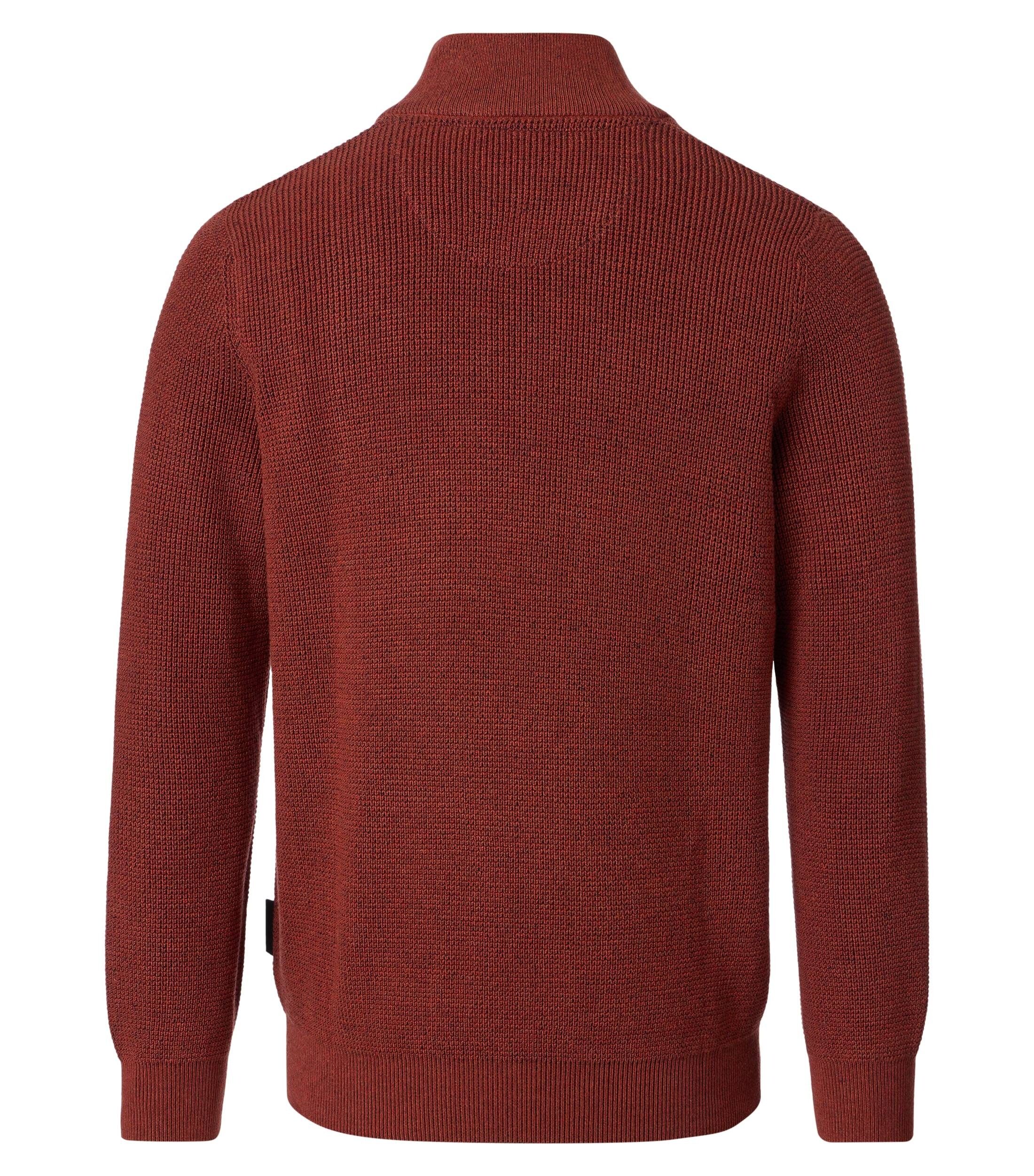 CASA MODA comfort fit schipperstrui, rood, donkerblauw, wit