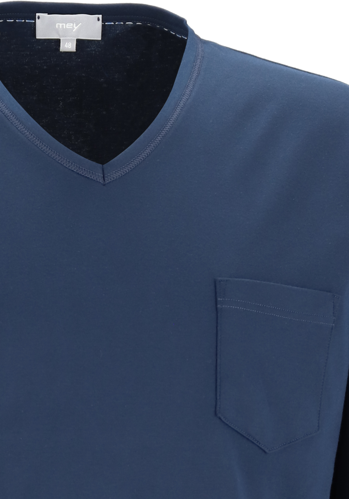 7-4004124449192-mey-MEY_PJ_blauw_11381668_detail_HR Mey heren pyjama Clyde, blauw dessin