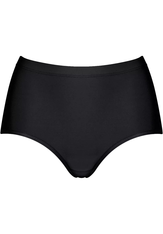 Sloggi Women Shape H Maxi (1-pack), dames slip, zwart Sloggi Women Shape H Maxi (1-pack), dames slip, zwart