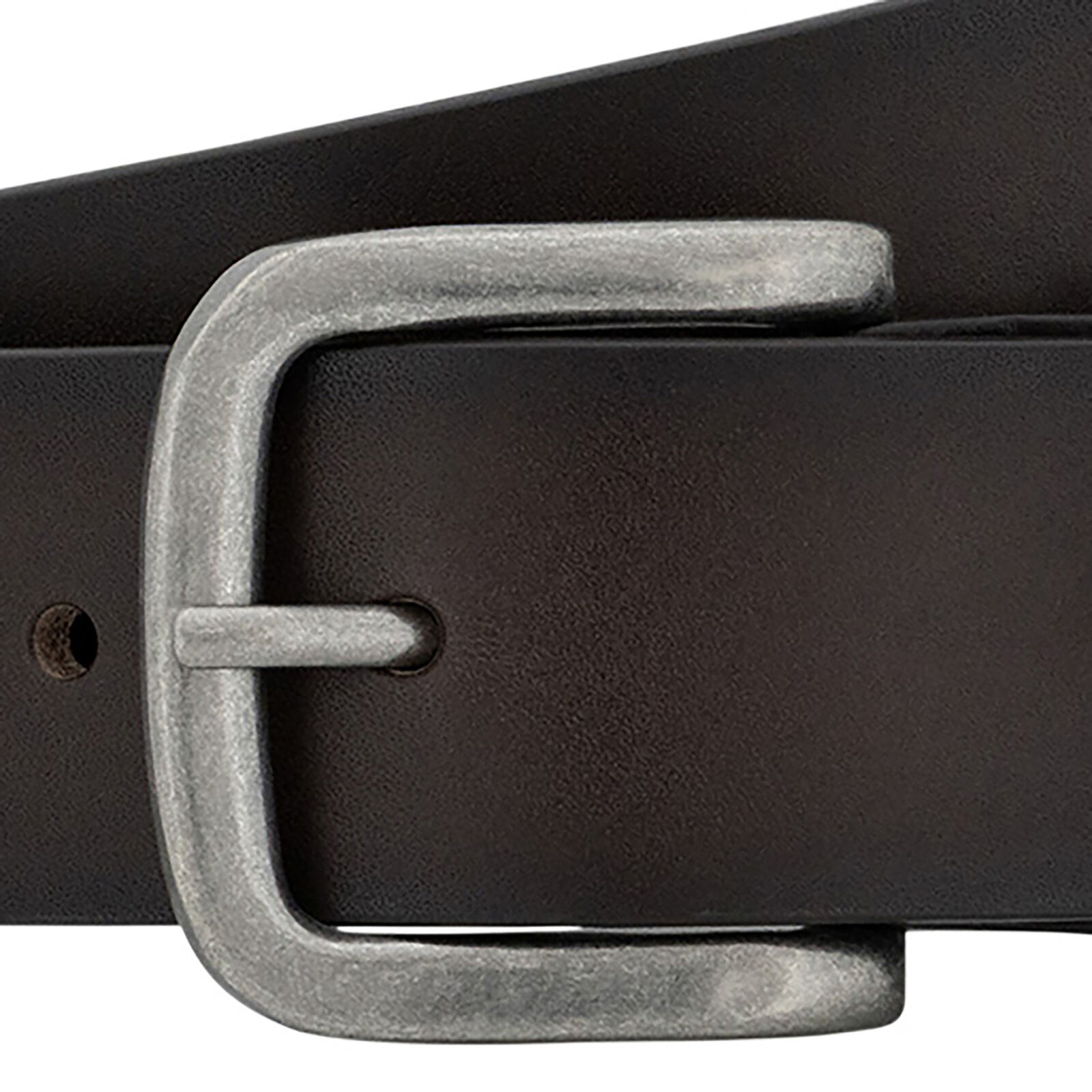 LINDENMANN leren heren riem, bruin