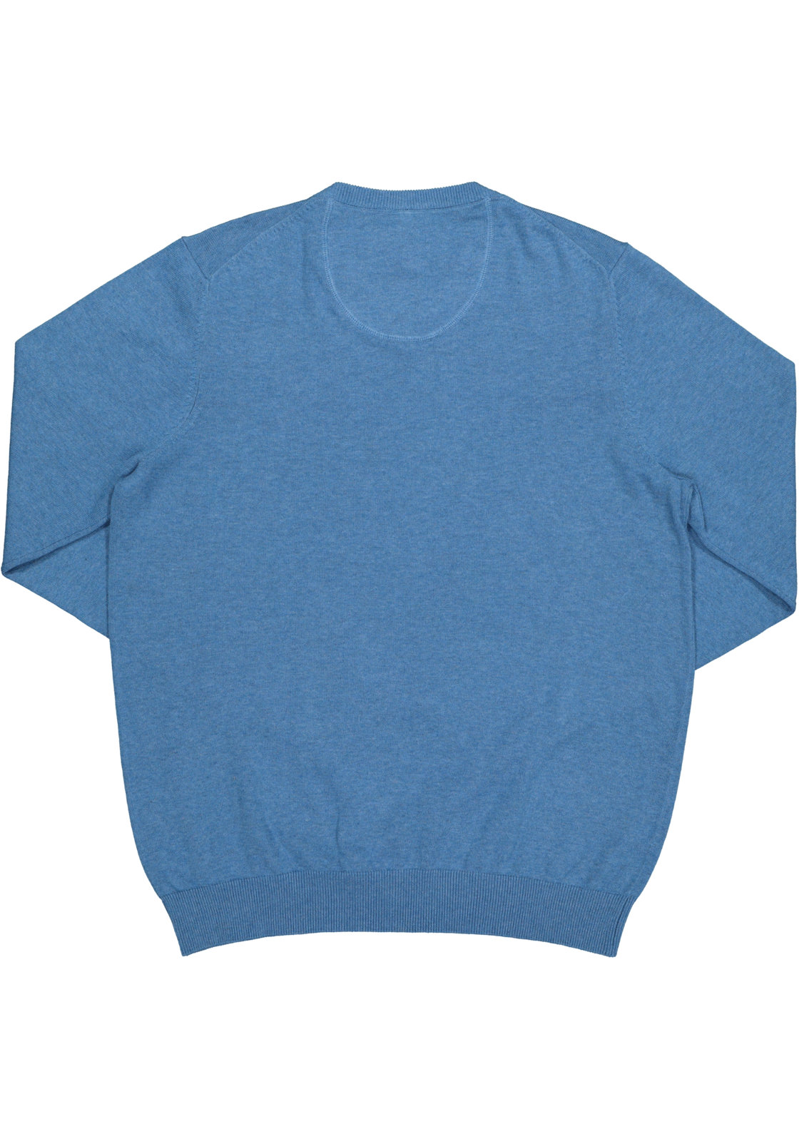 3-4055987106777_marvelis-trui_HR MARVELIS modern fit trui katoen, V-hals, lichtblauw