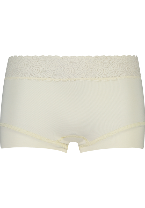 RJ Bodywear Pure Color Kant dames short, ivoor RJ Bodywear Pure Color Kant dames short, ivoor