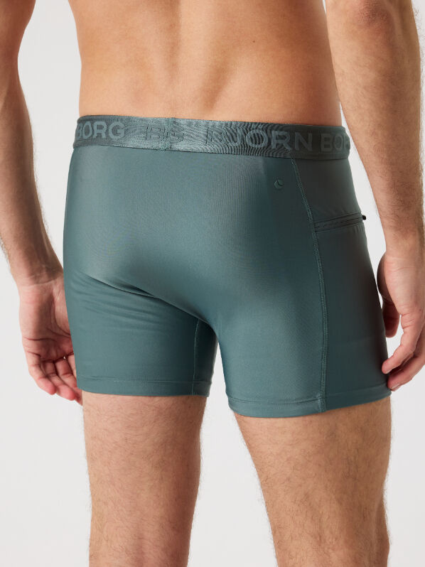 Bjorn Borg Stretch Swim Shorts, heren zwembroek, groen