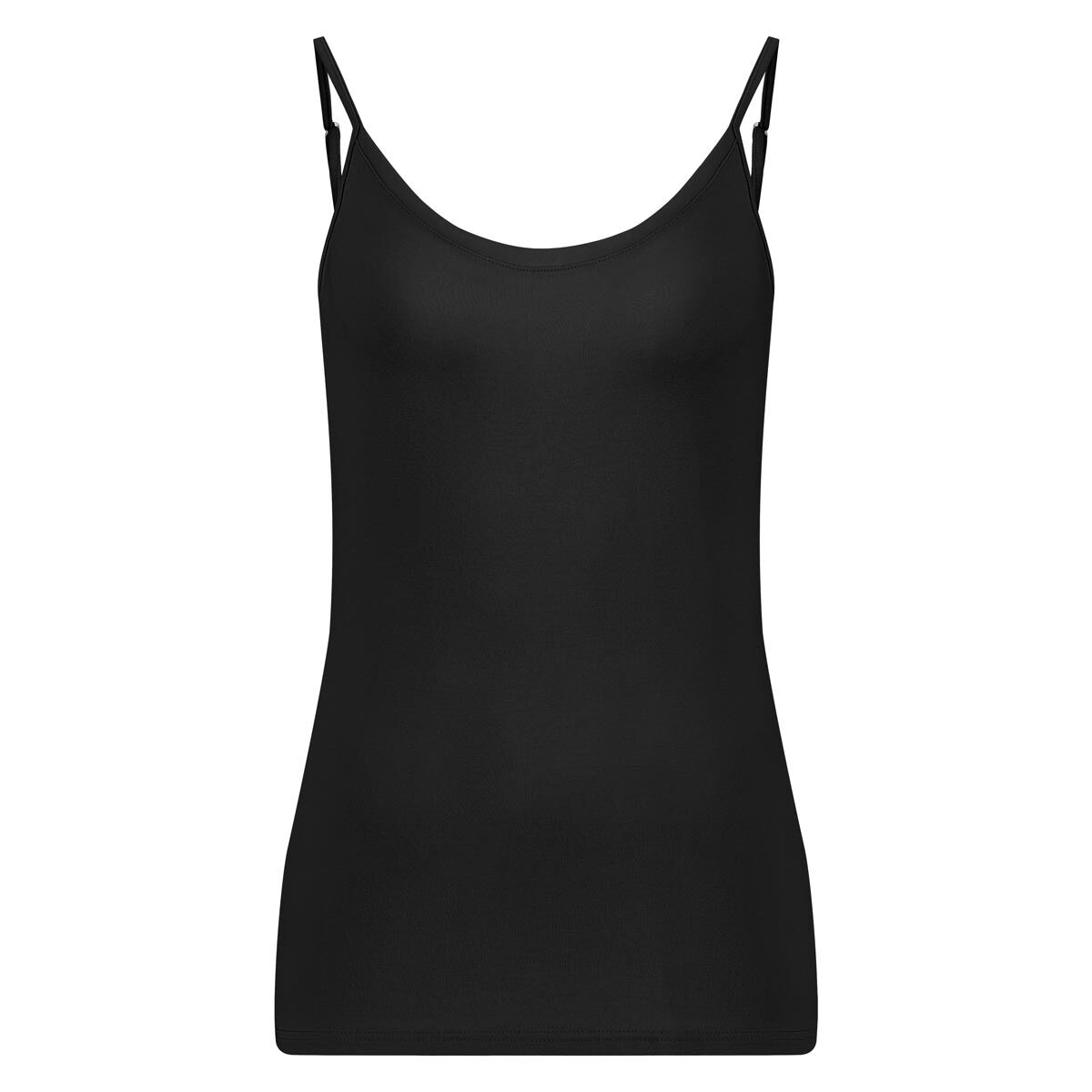 RJ Bodywear RJ dames Allure Phoenix dames spaghetti top (1-pack), zwart