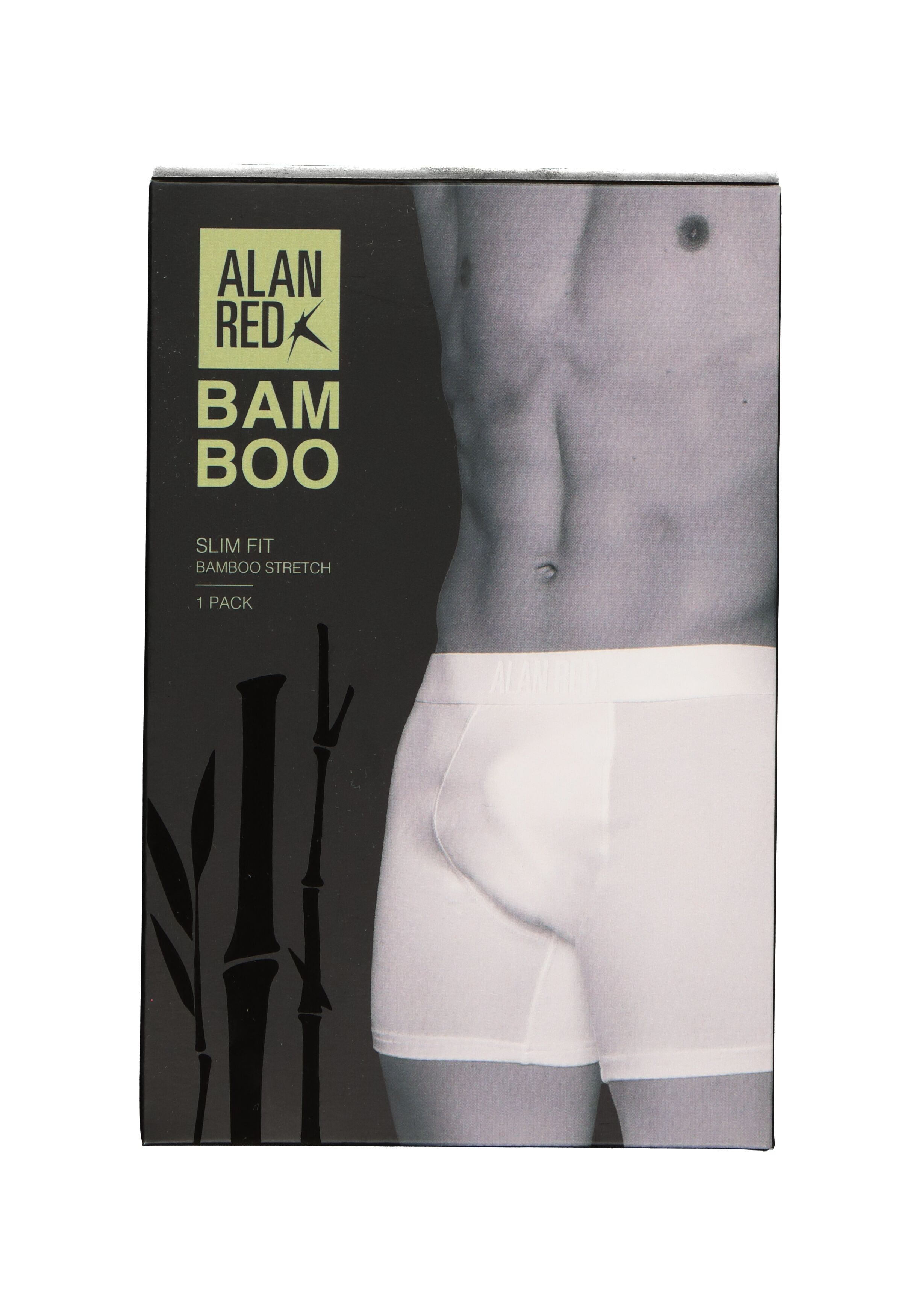 ALAN RED boxershort Bomber bamboo (1-pack), wit