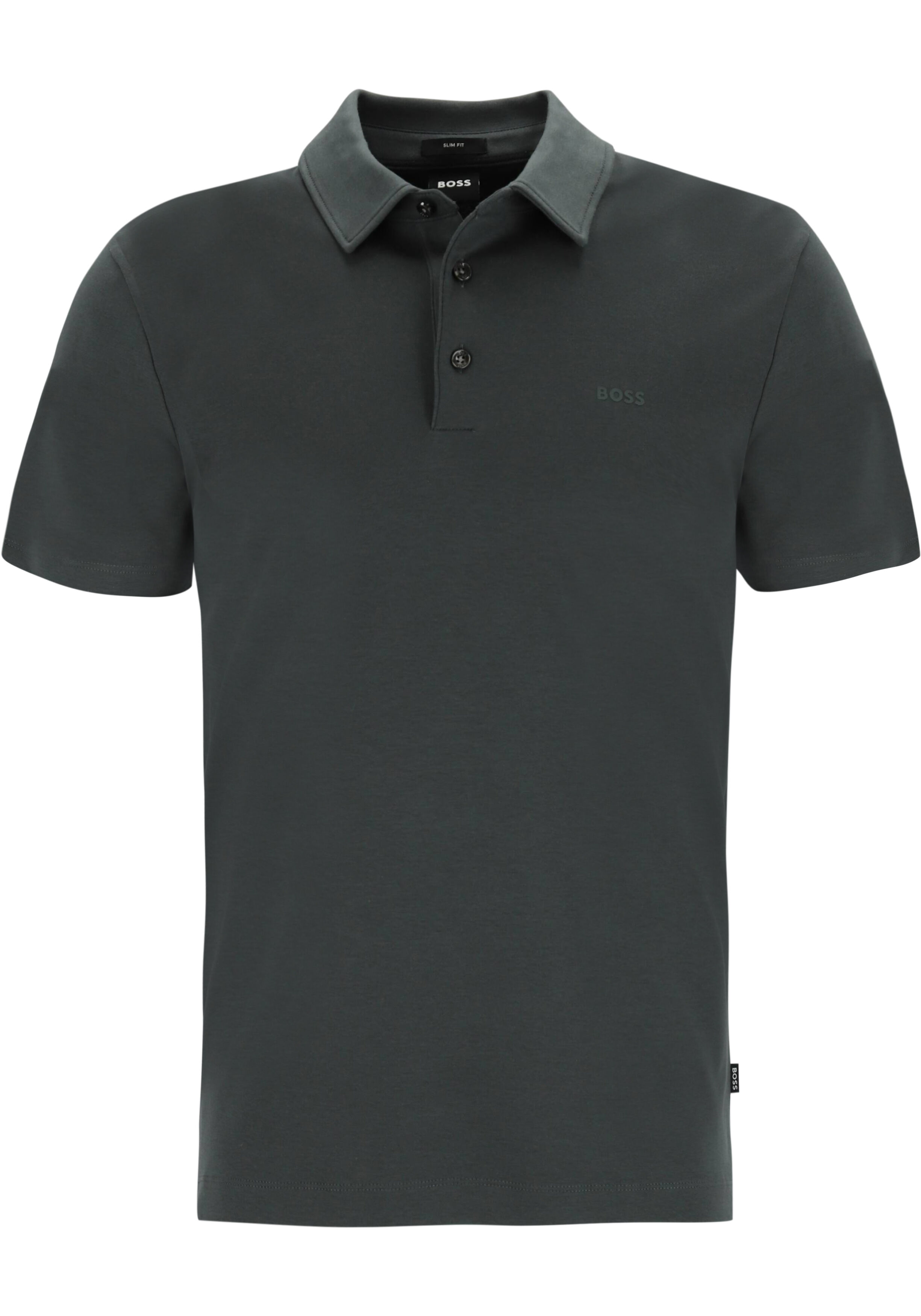 BOSS Palosh slim fit heren polo, pique, groen