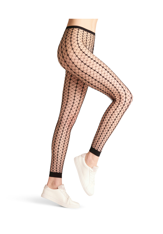 FALKE Paradise Net dames legging, black FALKE Paradise Net dames legging, black